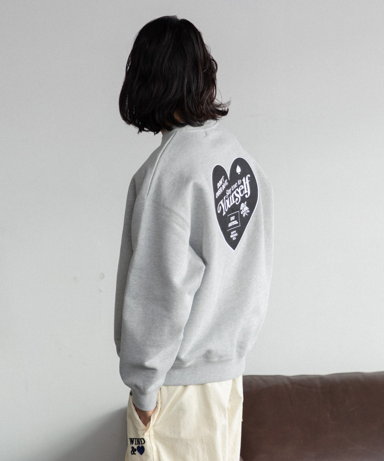 MEN , WOMEN】WIND AND SEA PATCH CREWNECK SWEATSHIRT – AMERICAN RAG CIE