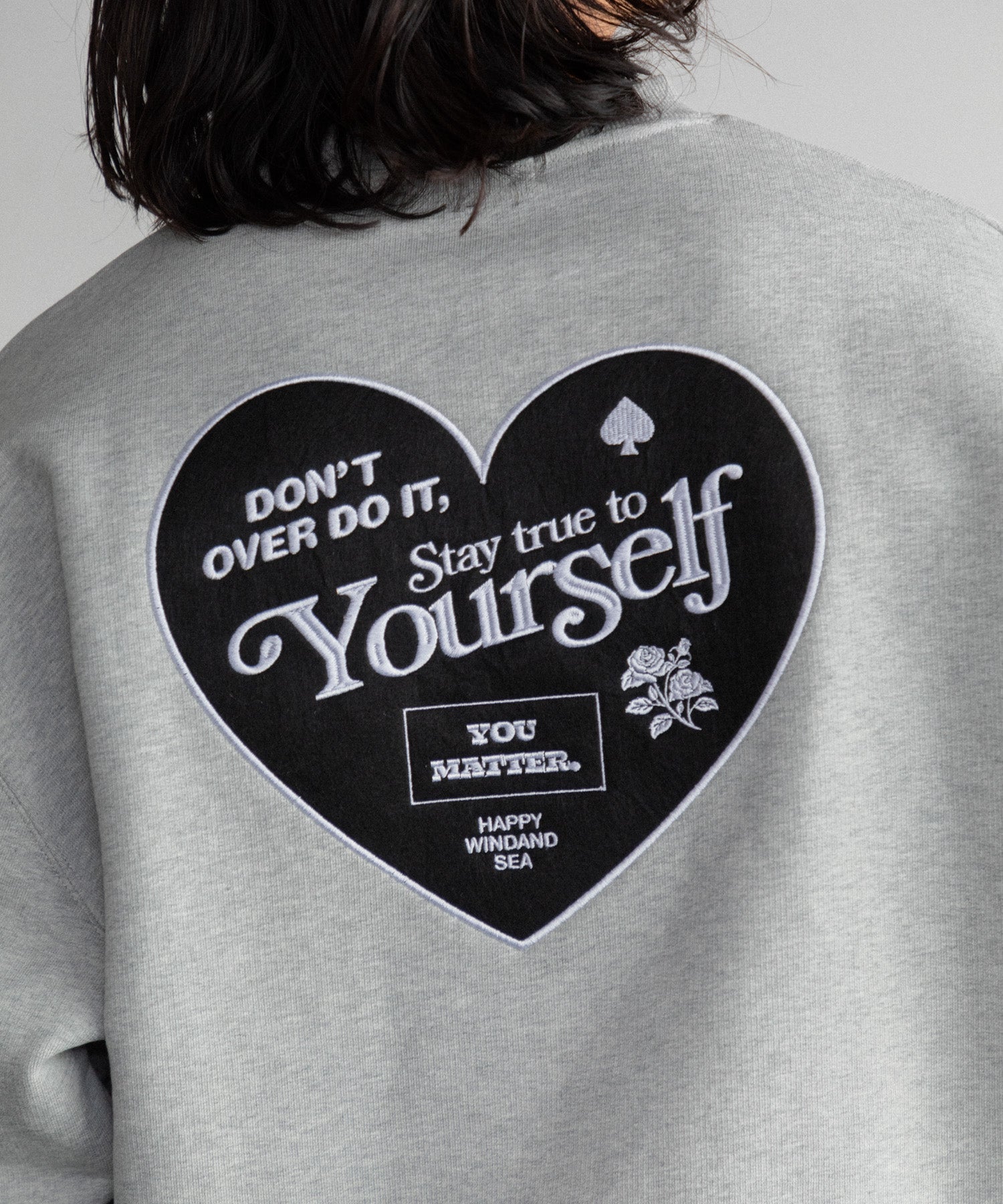 MEN , WOMEN】WIND AND SEA PATCH CREWNECK SWEATSHIRT – AMERICAN RAG CIE