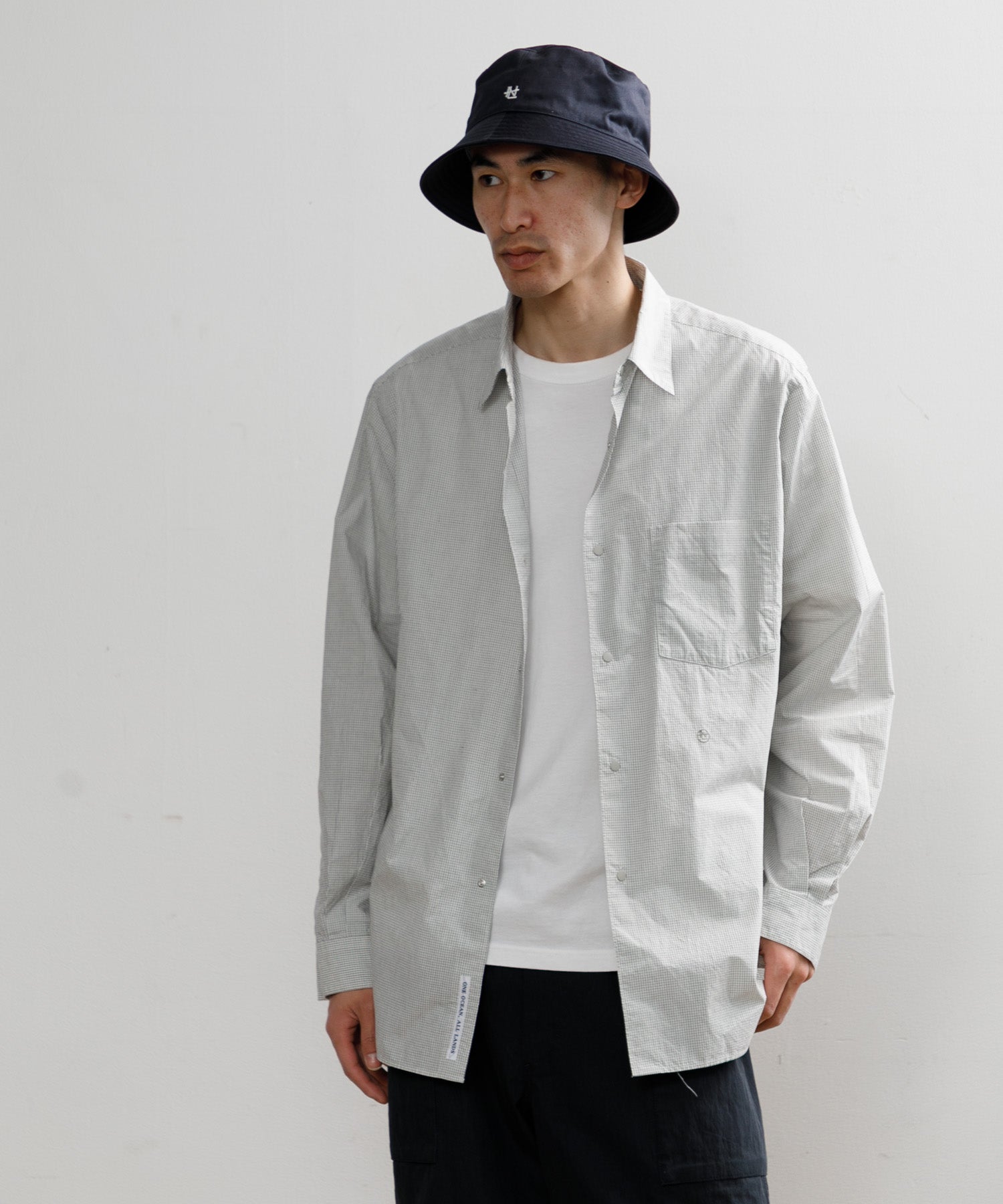 MEN】nanamica Regular Collar Wind Shirt SUGF353 – AMERICAN