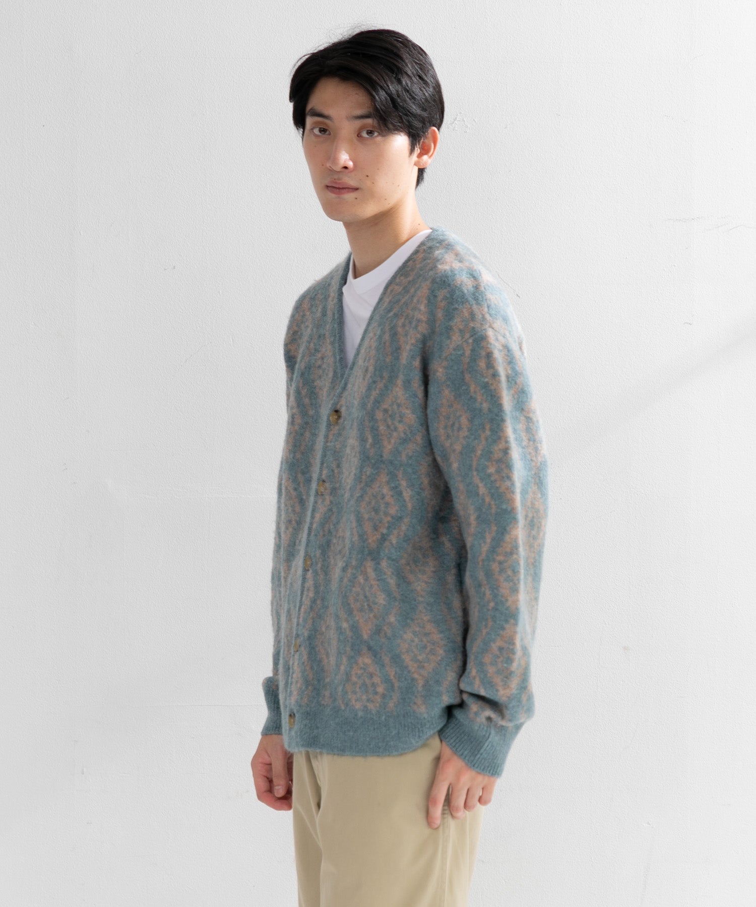 PENDLETON/ペンドルトン】シャギー Vネック カーディガン UNISEX