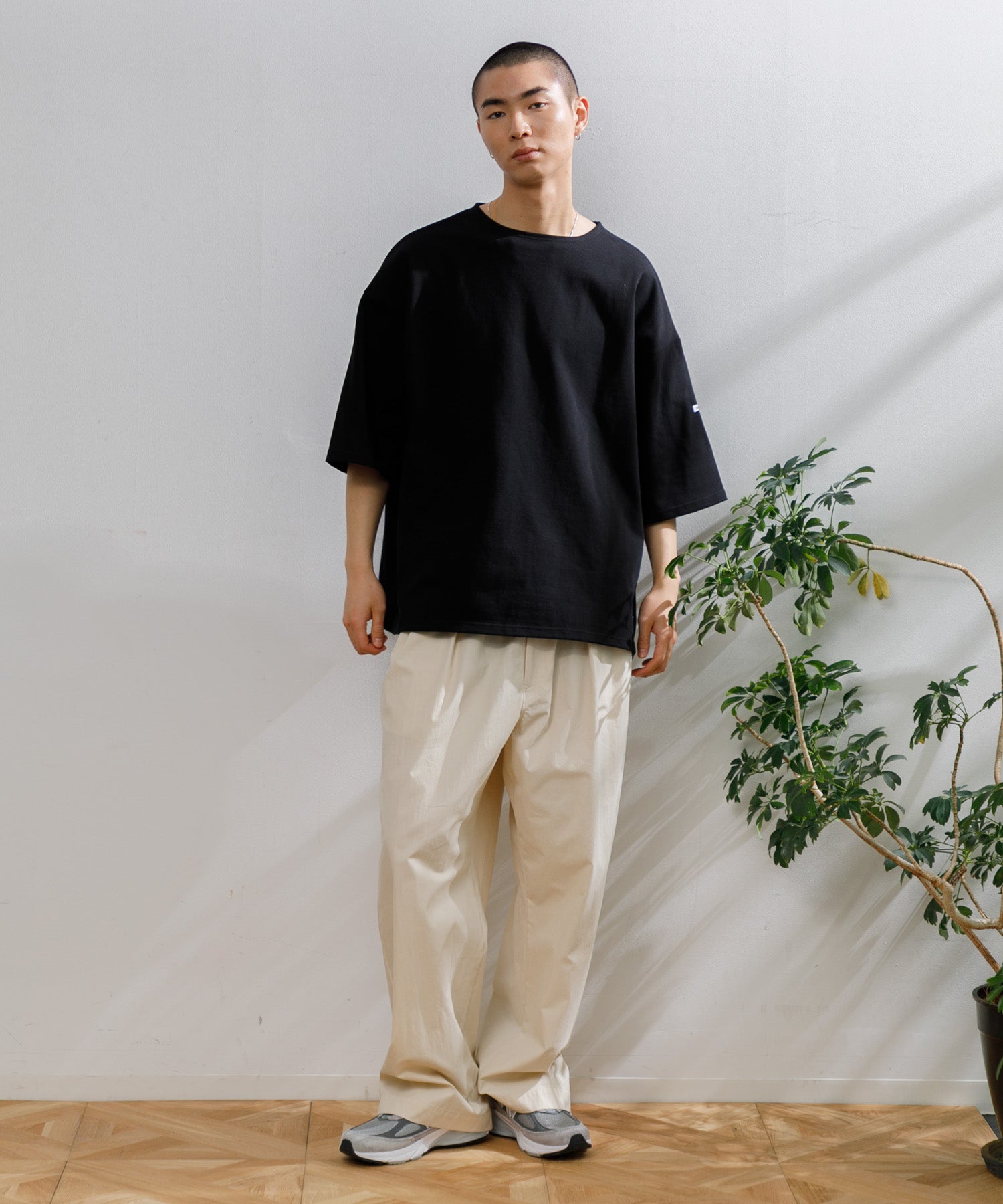 MEN】ORCIVAL WIDE BODY BOAT NECK S/S PULLOVER – AMERICAN RAG CIE
