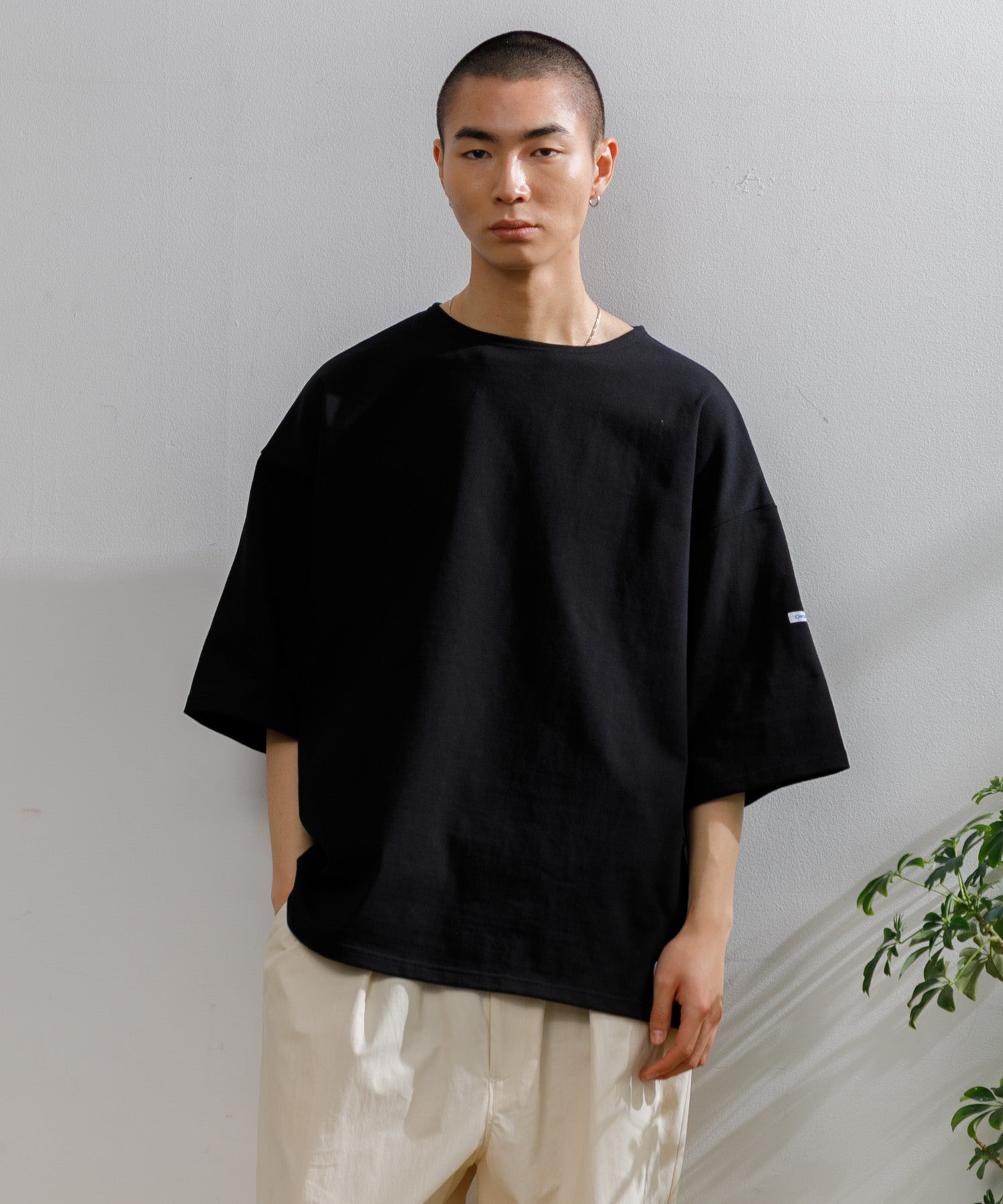 MEN】ORCIVAL WIDE BODY BOAT NECK S/S PULLOVER – AMERICAN RAG CIE