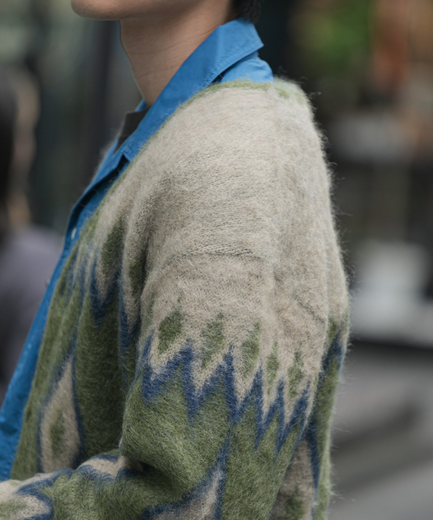 Needles Mohair Cardigan Flame（Needles Mohair Cardigan Flame