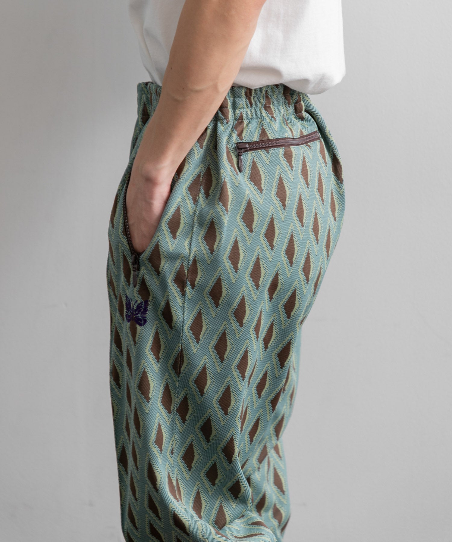 MEN】NEEDLES TRACK PANT - POLY JQ. – AMERICAN RAG CIE