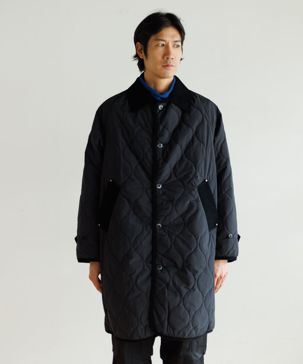 【MEN】ARMY TWILL Quilting Field Coat