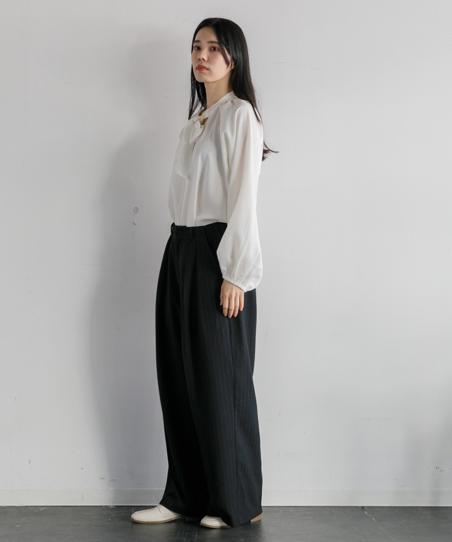 WOMEN】サスペンダーワイドパンツ – AMERICAN RAG CIE