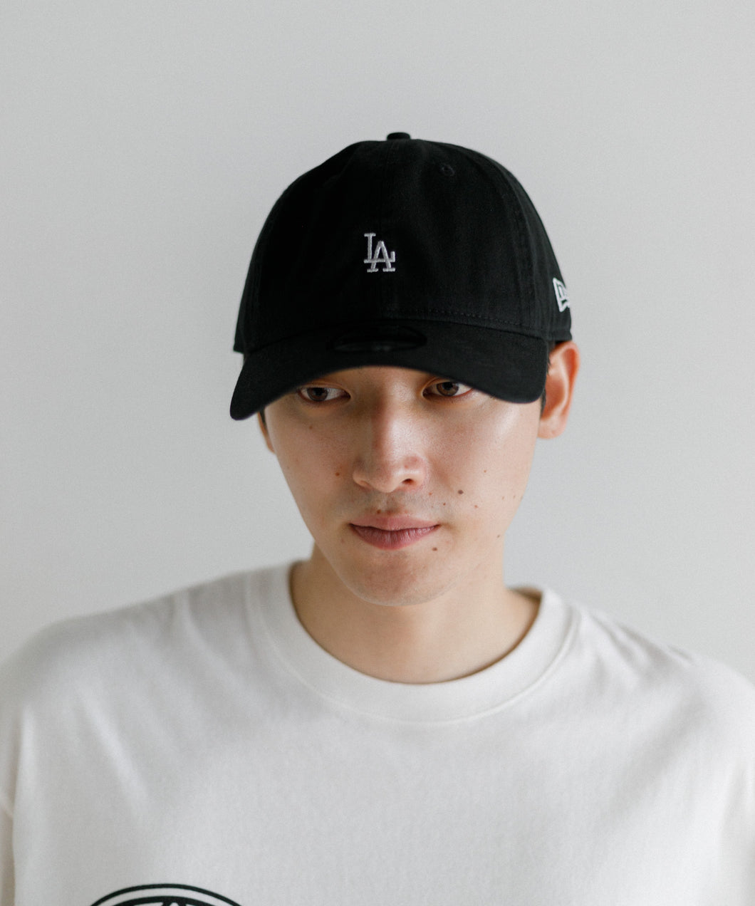 【MEN , WOMEN】NEW ERA 9TWENTY MLB Mini Logo ロサンゼルス・ドジャース ブラック