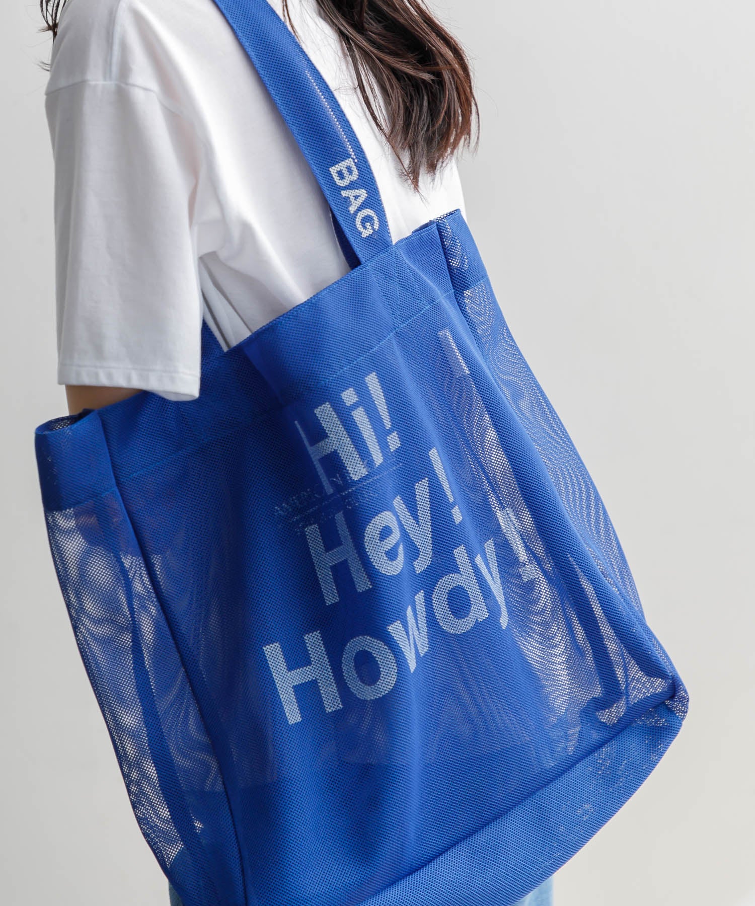 MEN , WOMEN】for BAYFLOW メッシュショッピングバッグ