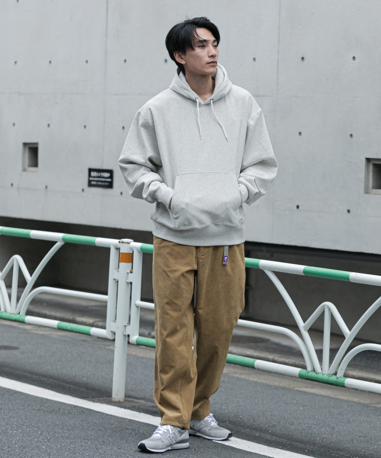 ノースフェイスパープルレーベル　テーパードパンツ　メンズ　グレー THE NORTH FACE（ザノースフェイス）の「THE NORTH FACE PURPLE