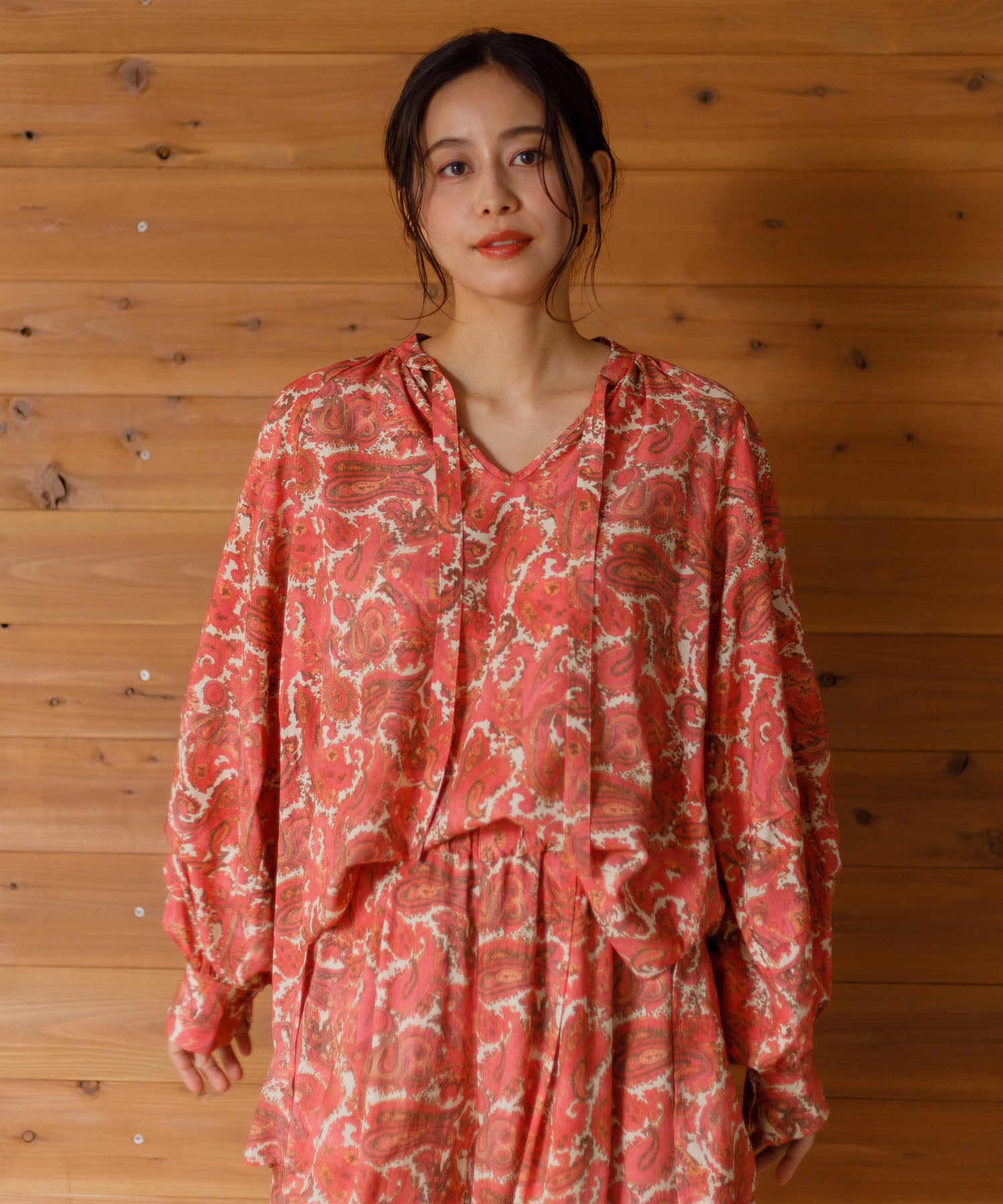 ブラウス シャツ 「AMERICAN RAG CIE」ペイズリーブラウス（WOMEN) レディース AMERICAN RAG CIE ブラウス シャツ 「AMERICAN CIE」ペイズリー