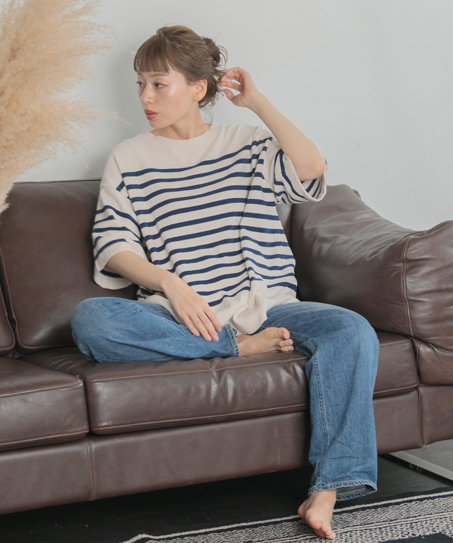 WOMEN】nestwell WREN BD - TAIL CUT RELAXED TEE BD