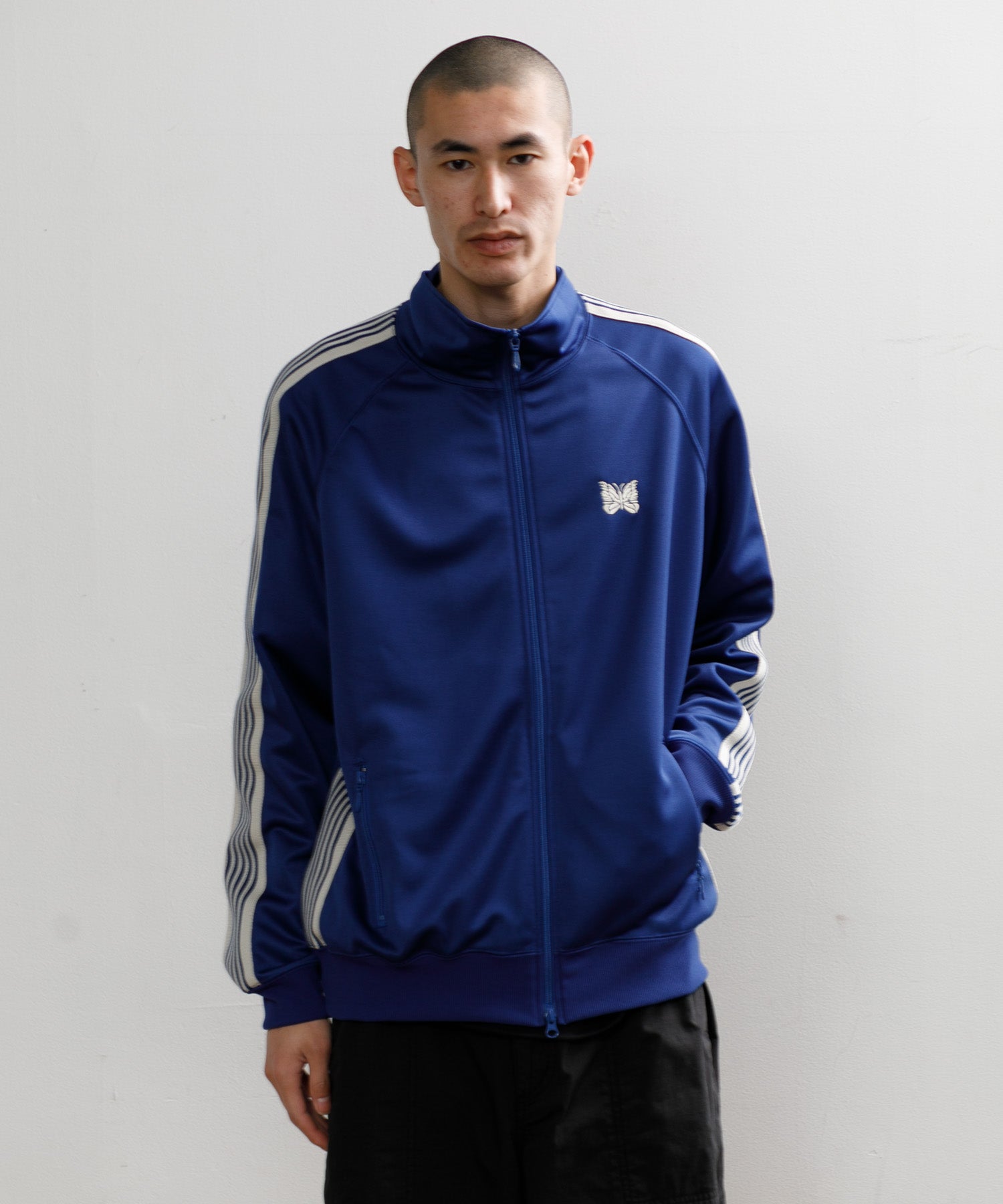 MEN】NEEDLES TRACK JACKET - POLY SMOOTH – AMERICAN RAG CIE