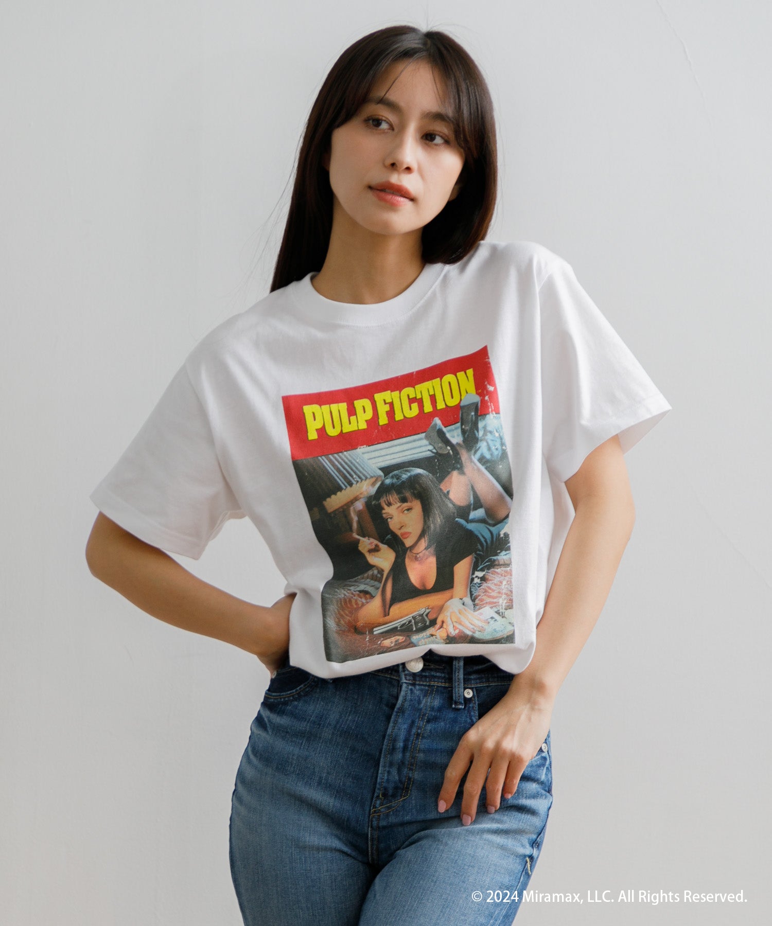 WOMEN】GOOD ROCK SPEED / PULP FICTION UC Tee – AMERICAN RAG CIE