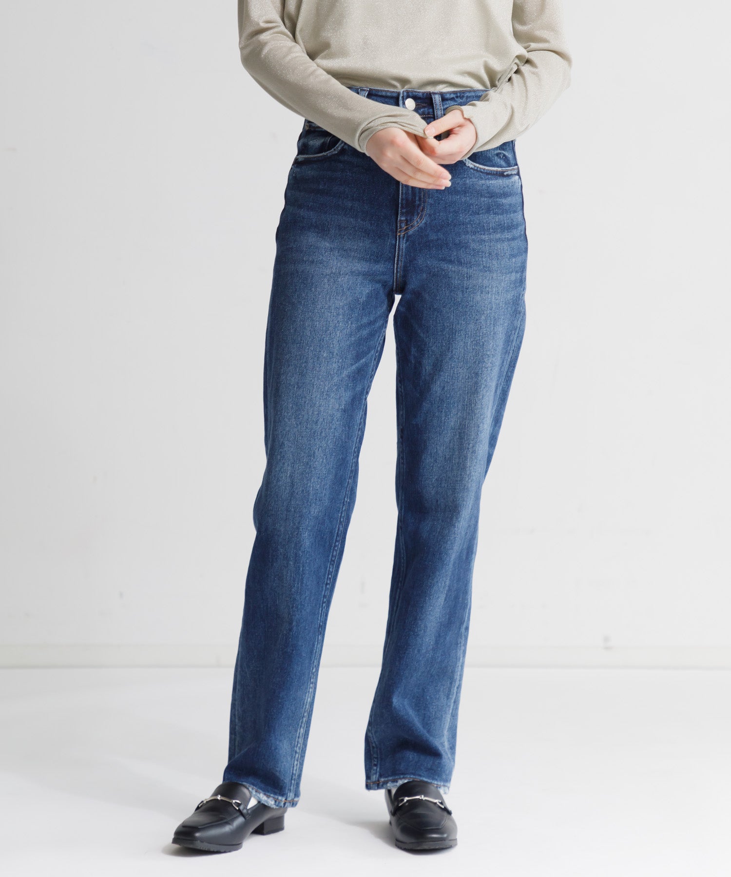 WOMEN】Healthy denim Tallow – AMERICAN RAG CIE