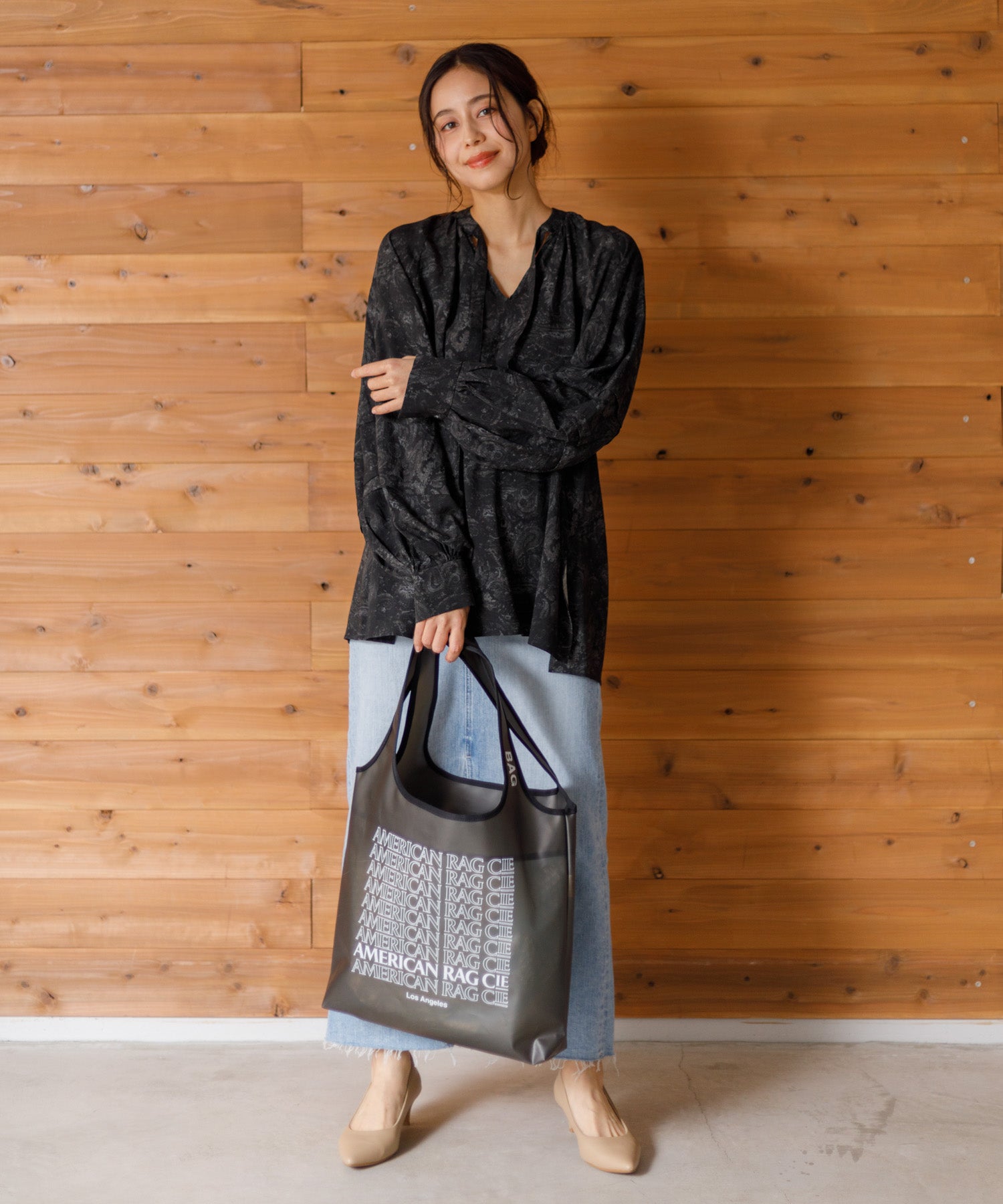 AMERICAN RAG CIE アメリカンラグシー　別注トートバッグ AMERICAN RAG CIE】バッグ AMERICAN RAG CIE アメリカンラグシー 別注