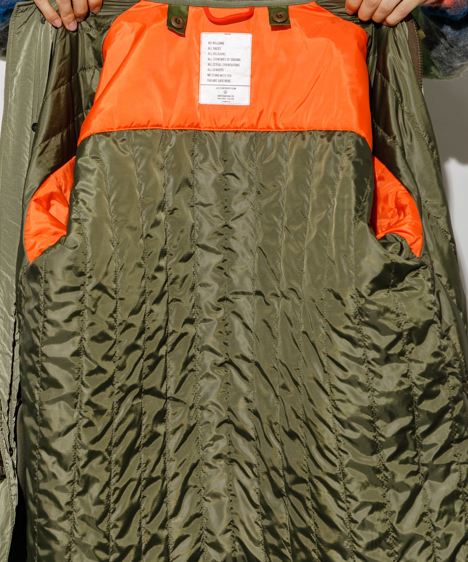 【即納&大特価】 MEN】M-58 CIE RAG AMERICAN – インサレーションフィールドパーカー ジャケット・アウター