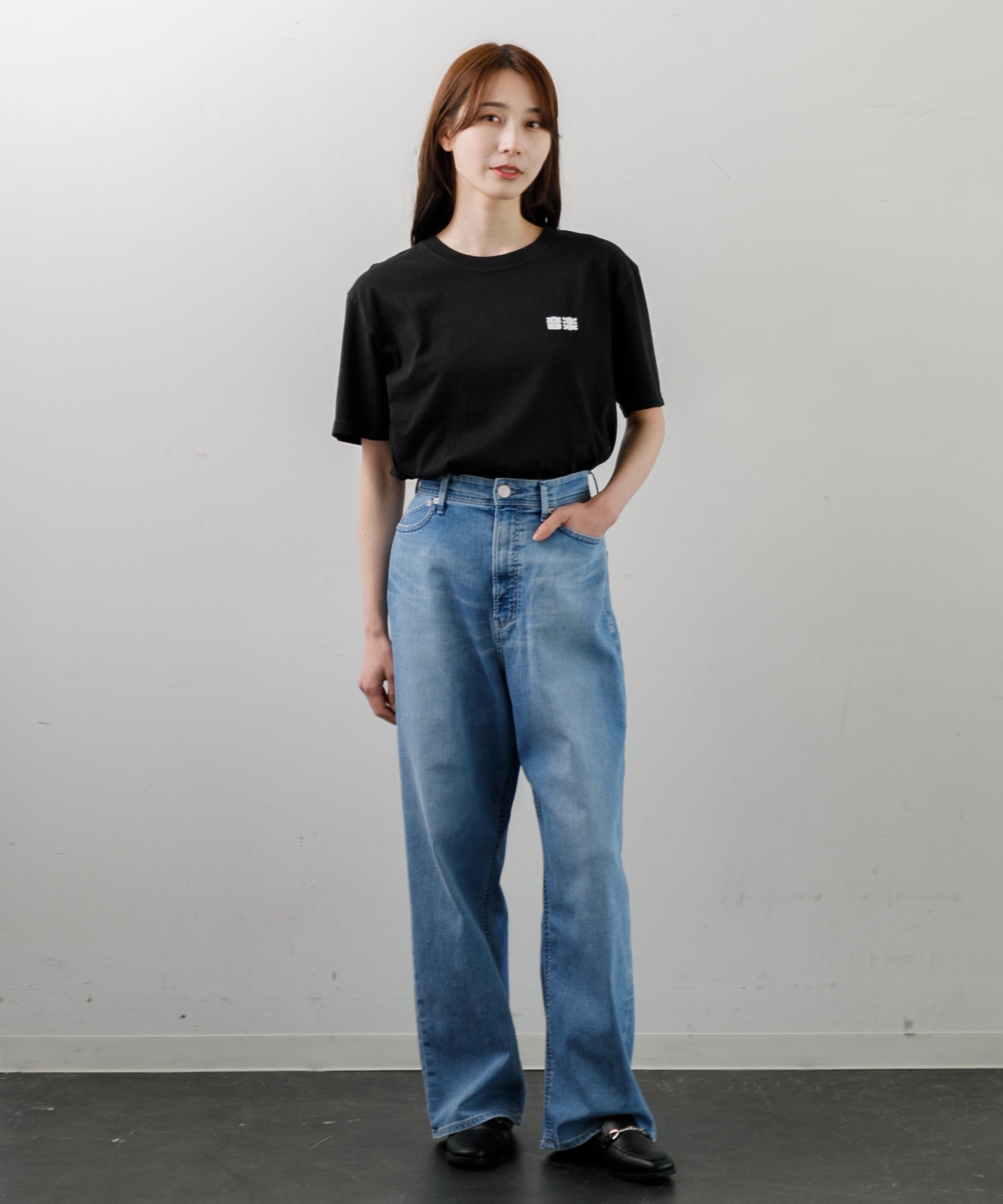 パンツ YANUK Really Light JOAN APS 22 WOMEN】YANUK Really Light ルーズストレート JOAN APS