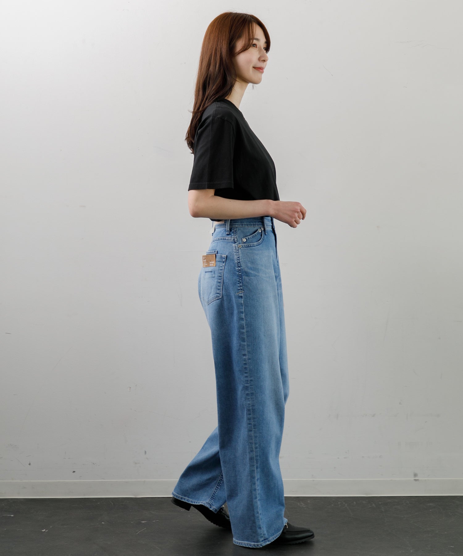 WOMEN】YANUK Really Light ルーズストレート JOAN APS