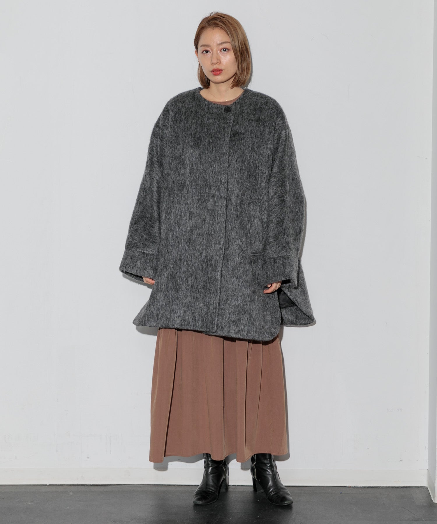WOMEN】高橋愛×AMERICAN RAG CIE ティアードギャザーロング WOMEN】高橋愛×AMERICAN RAG CIE ティアードギャザーロング