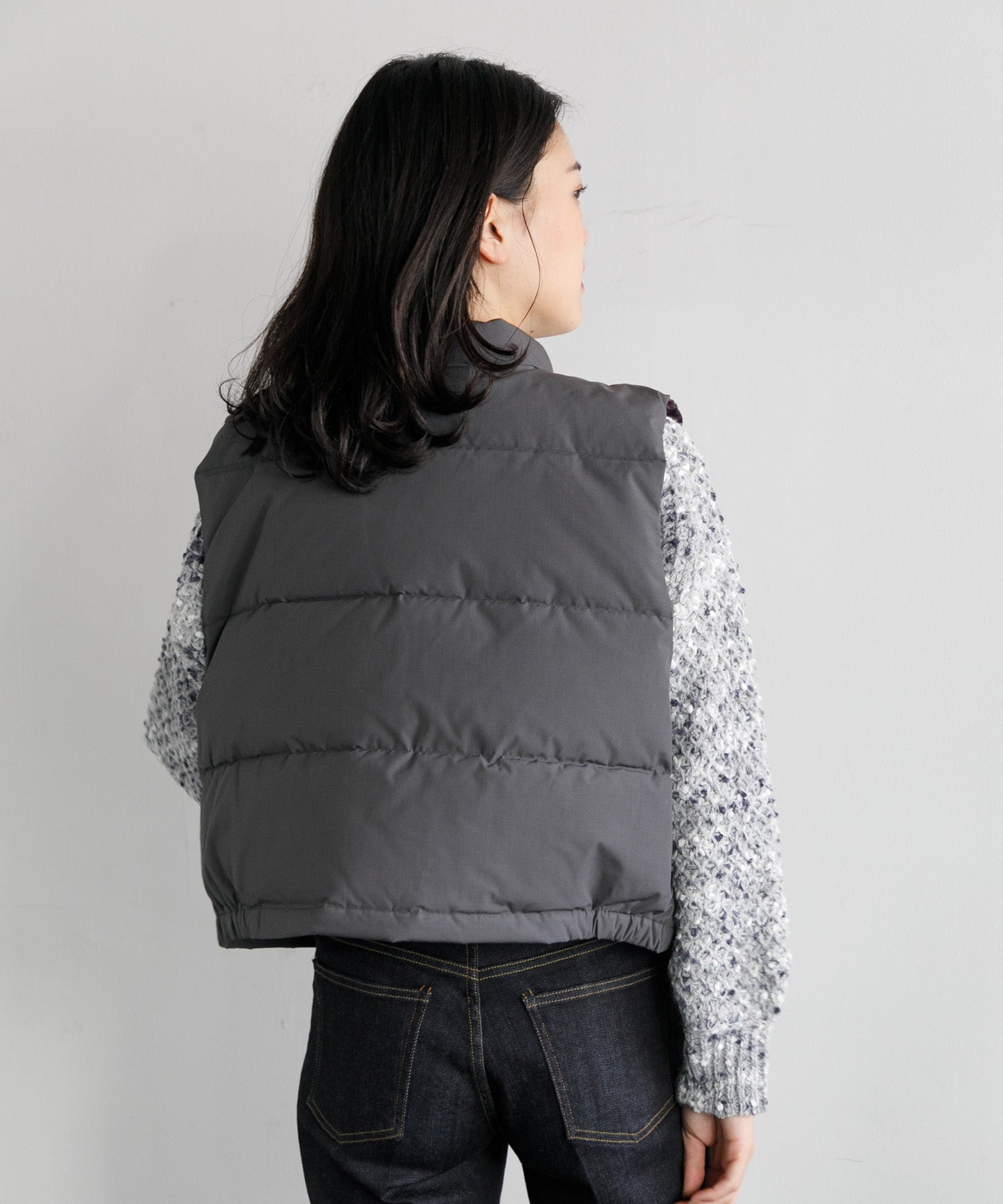 WOMEN】THE NORTH FACE PURPLE LABEL 65/35 Short Sierra Vest 