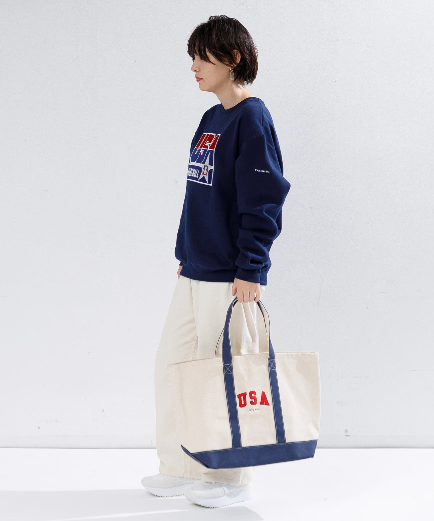 MEN , WOMEN】Sporty&Rich USA Tote Bag – AMERICAN RAG CIE