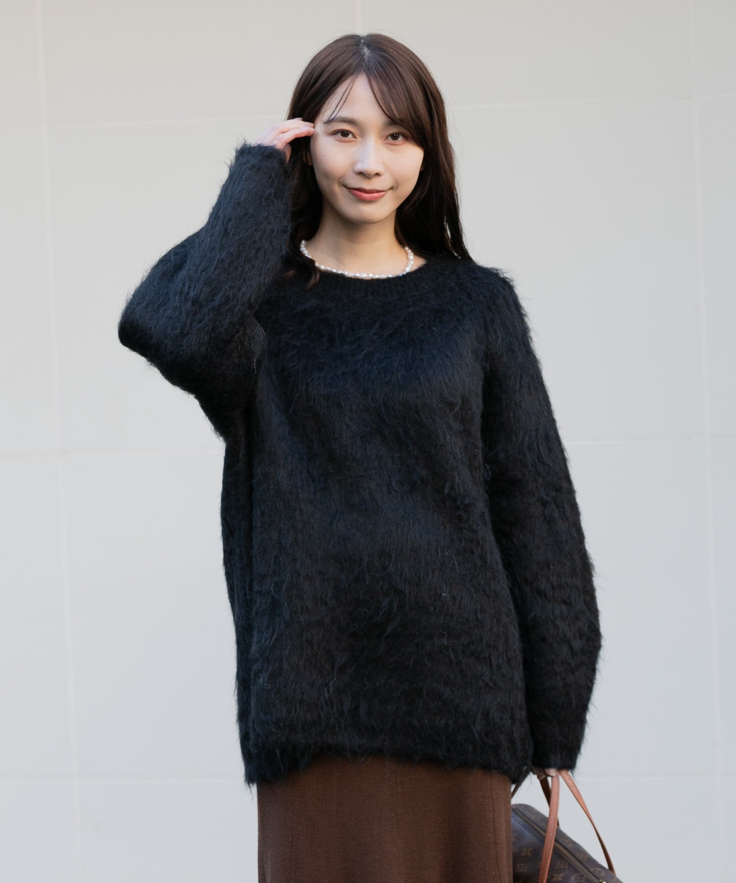 WOMEN】シャギーニットプルオーバー – AMERICAN RAG CIE