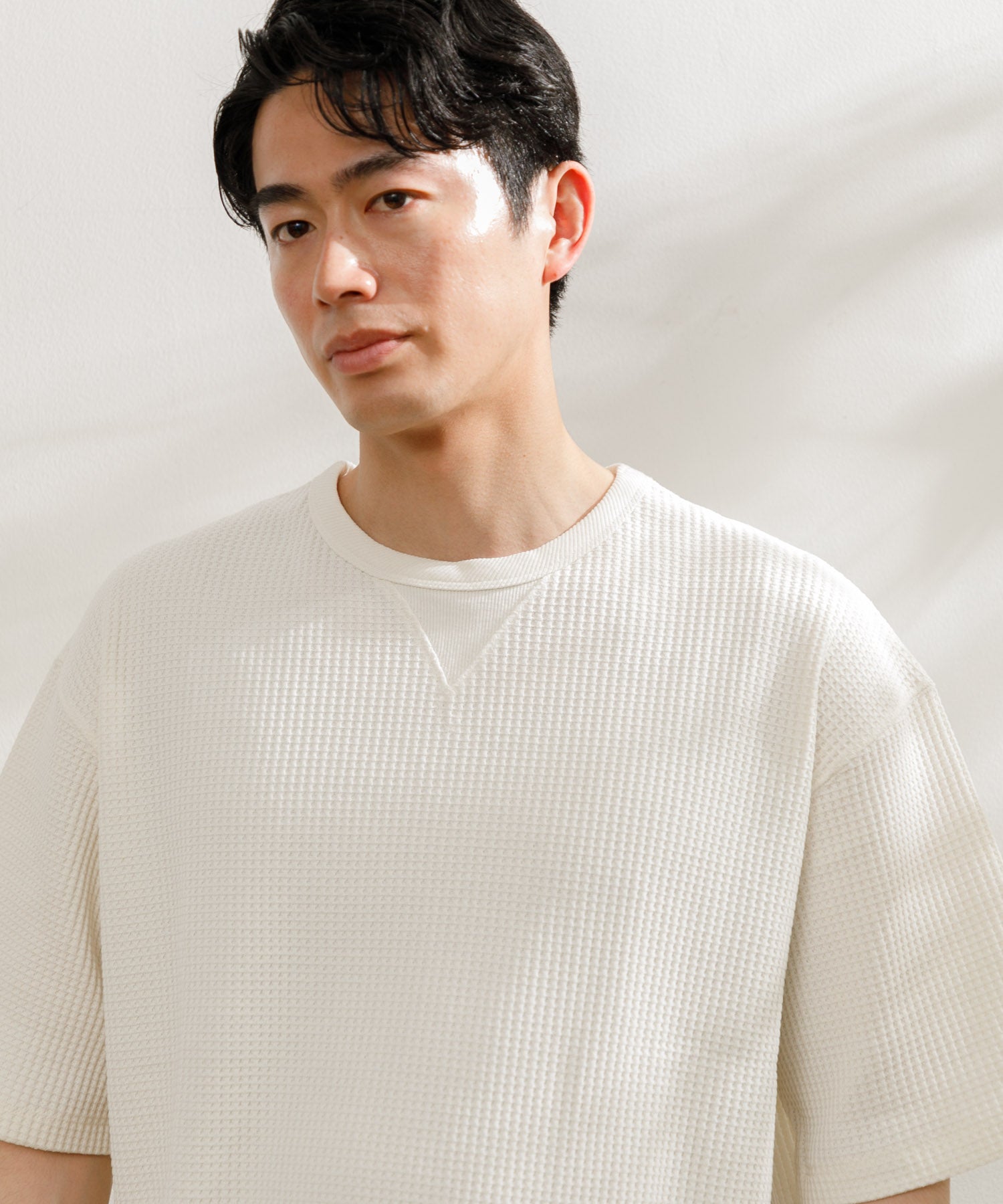 MEN】NANGA ECO HYBRID WAFFLE LOOSE FIT TEE – AMERICAN RAG CIE