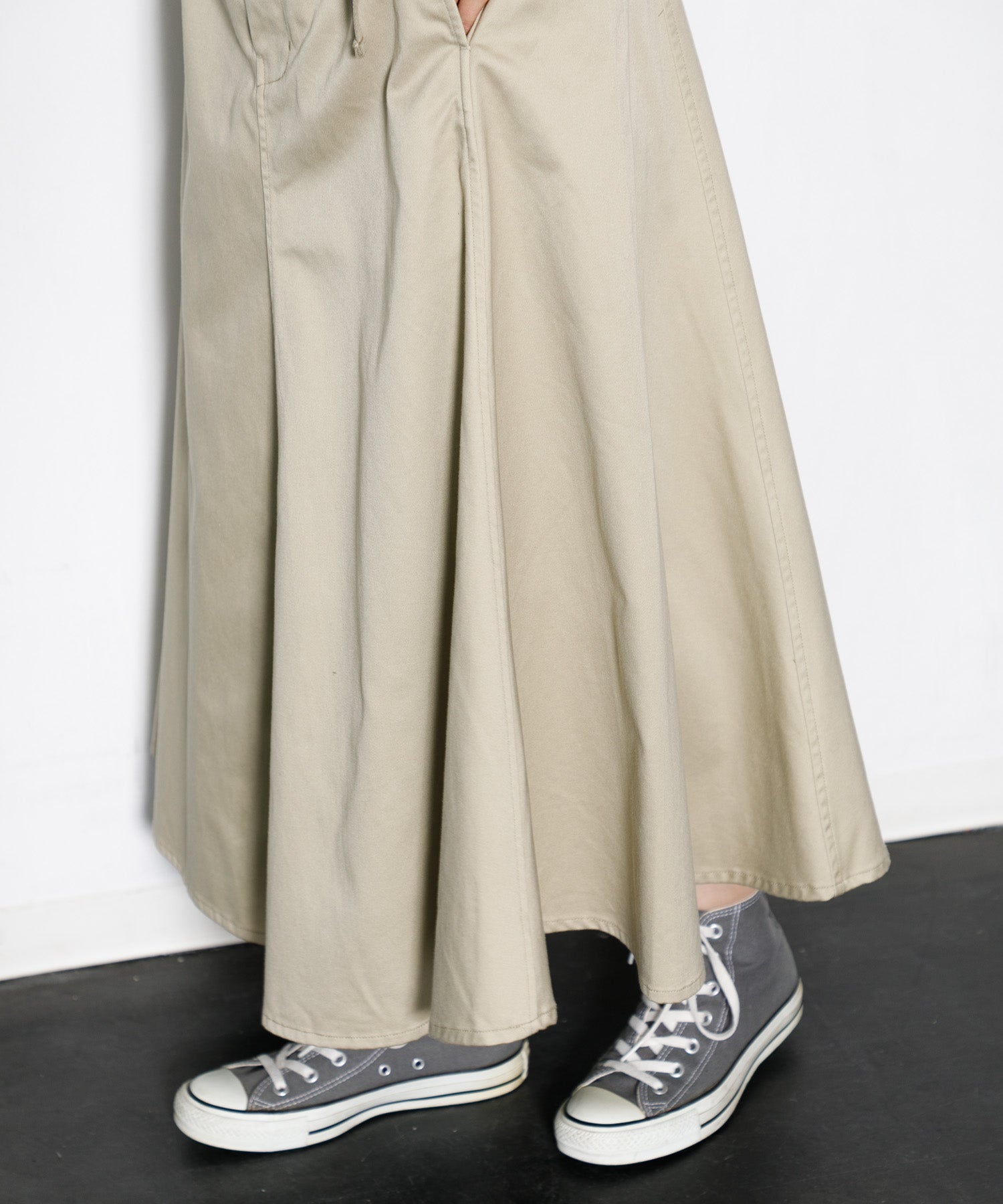 WOMEN】THE NORTH FACE PURPLE LABEL Chino Flared Field Skirt