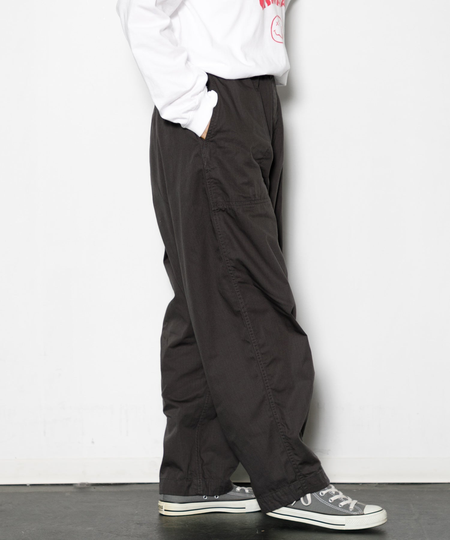 WOMEN】THE NORTH FACE PURPLE LABEL Ripstop Wide Cropped