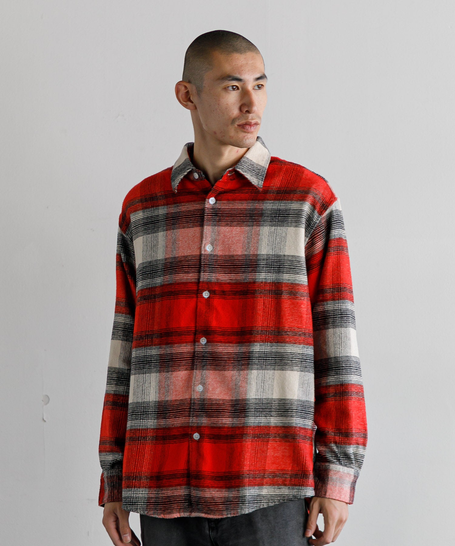 MEN , WOMEN】NOMA t.d. Ombre Plaid Shirt – AMERICAN RAG CIE