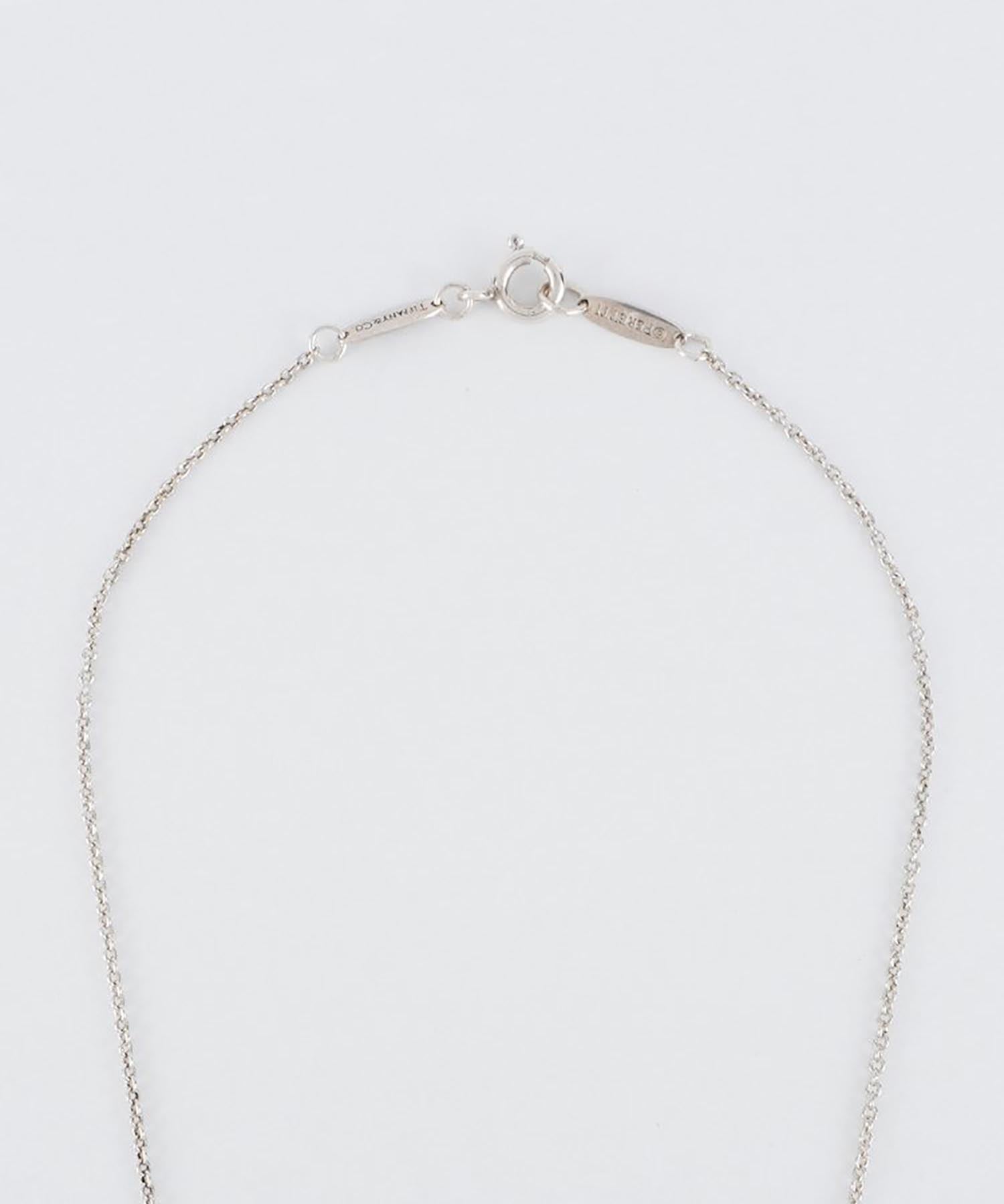 WOMEN】TIFFANY ティアドロップネックレス シルバー ヴィンテージ