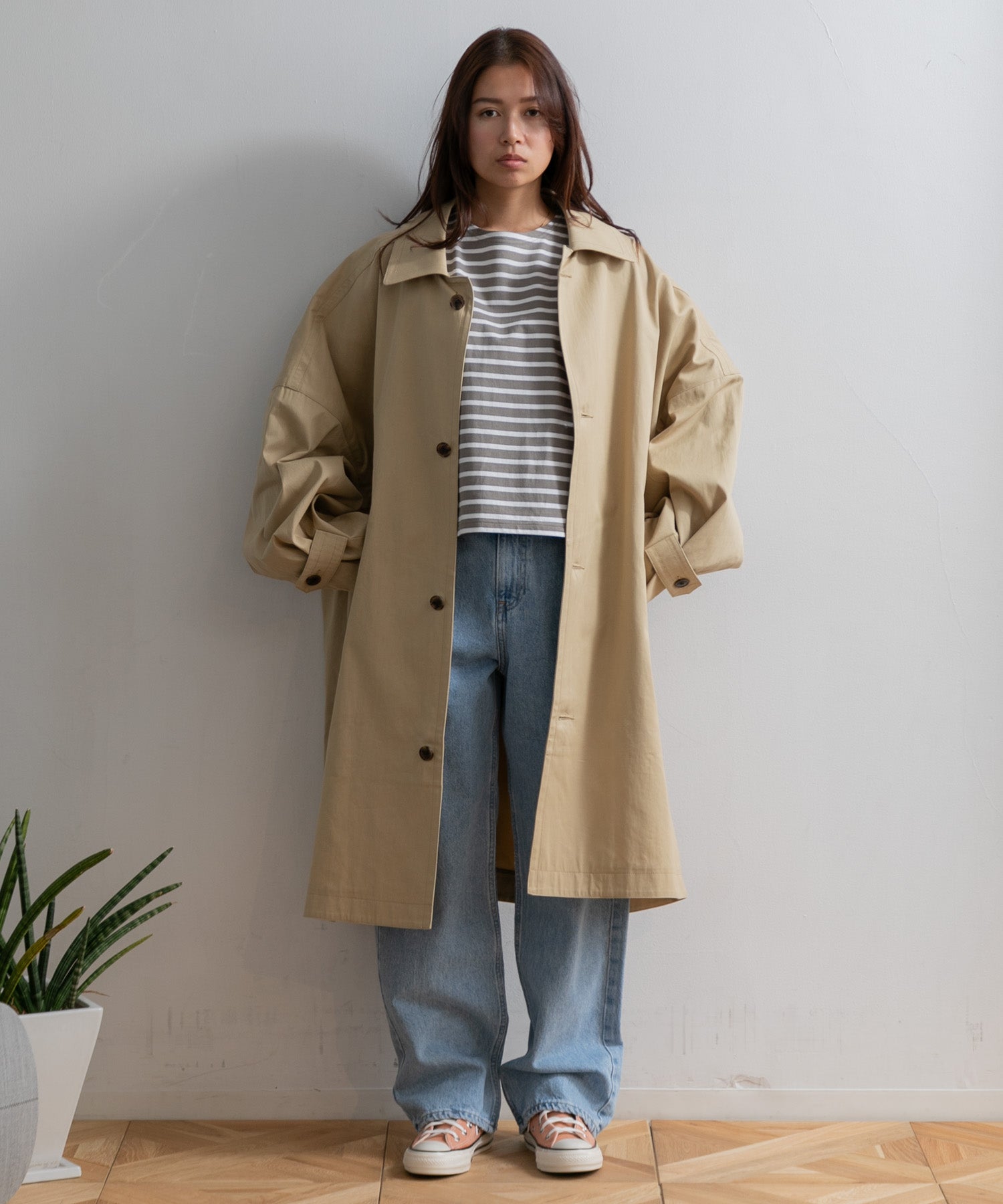 ORCIVAL オーシバル OVERSIZED COAT Jackets - Orcival French authentic brand since 1939