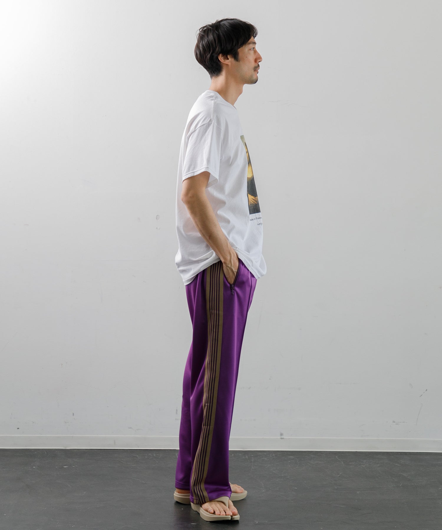 MEN】NEEDLES x KAE TANAKA TRACK PANT - POLY SMOOTH – AMERICAN RAG CIE