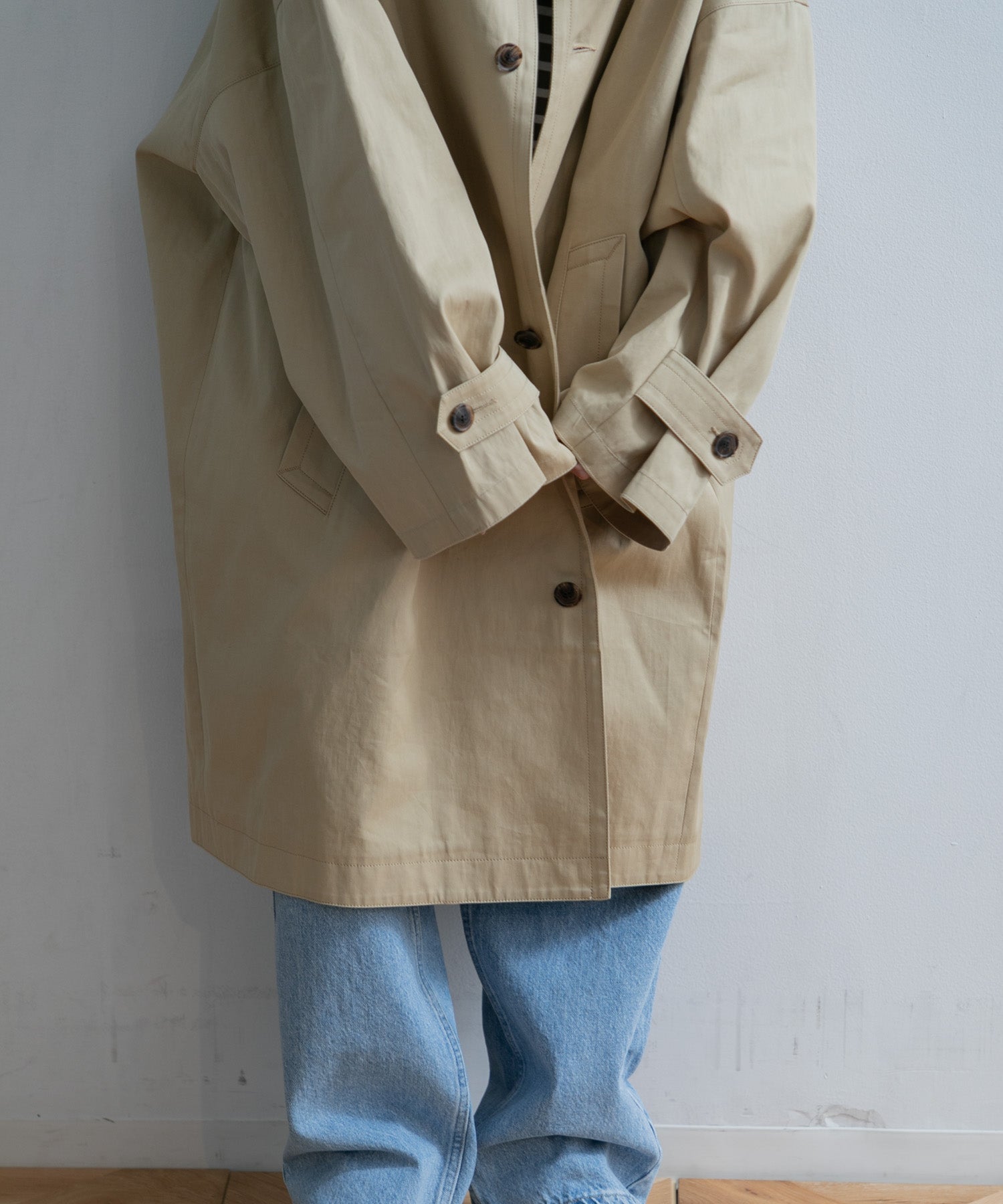 WOMEN】ORCIVAL OVERSIZED COAT – AMERICAN RAG CIE
