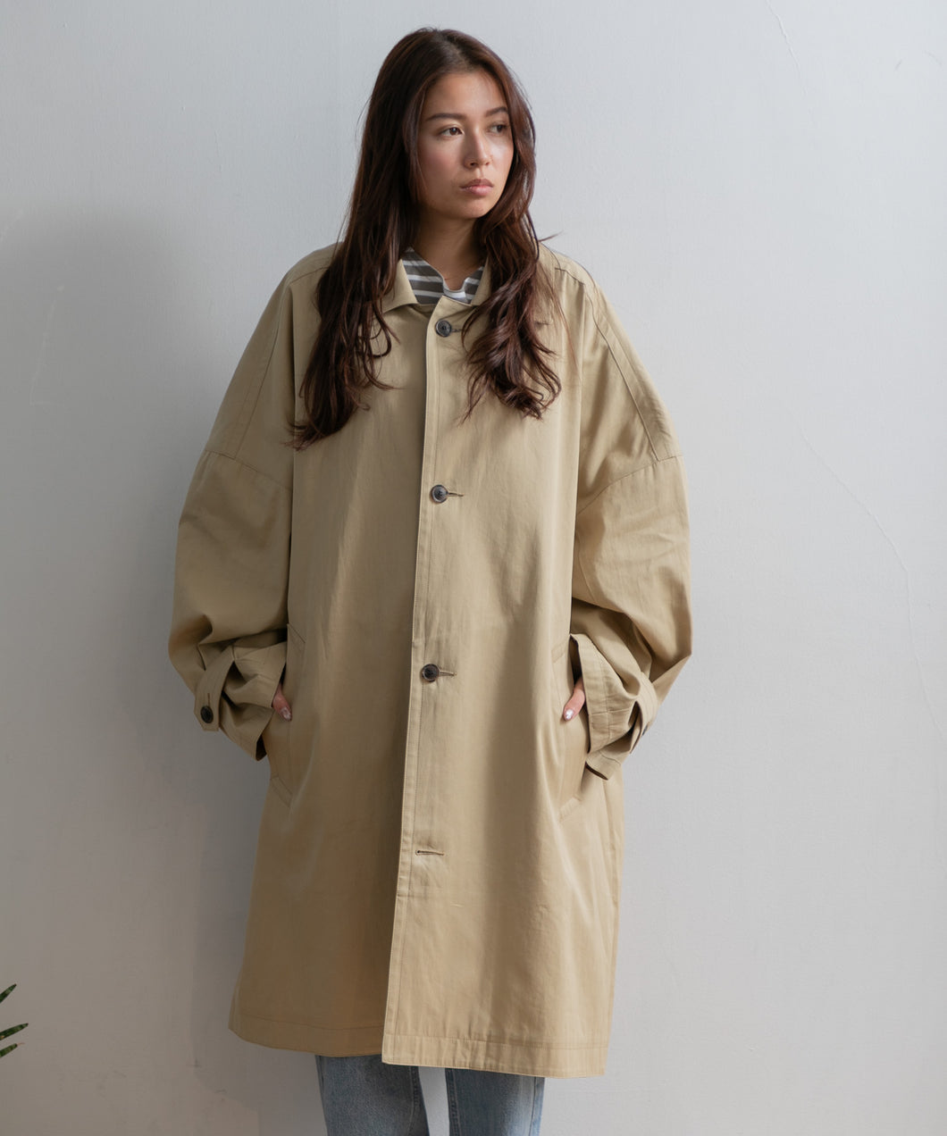 WOMEN】ORCIVAL OVERSIZED COAT – AMERICAN RAG CIE