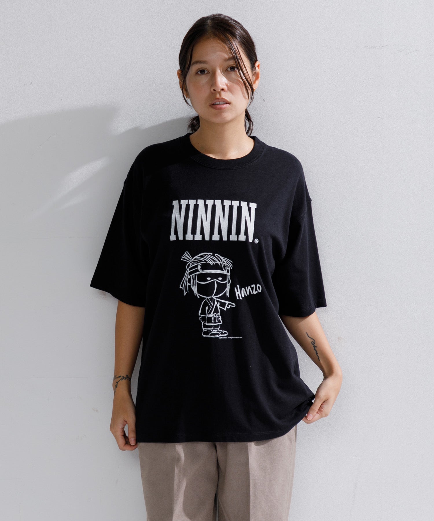 らららのライオン AMERI TEE MEN , WOMEN】NIN-NIN TEE 1 – AMERICAN RAG CIE