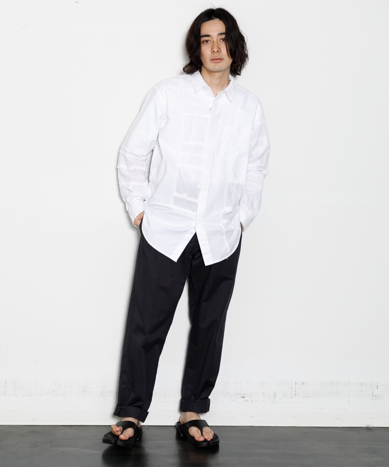 MEN】ENGINEERED GARMENTS Combo Short Collar Shirt – AMERICAN RAG CIE