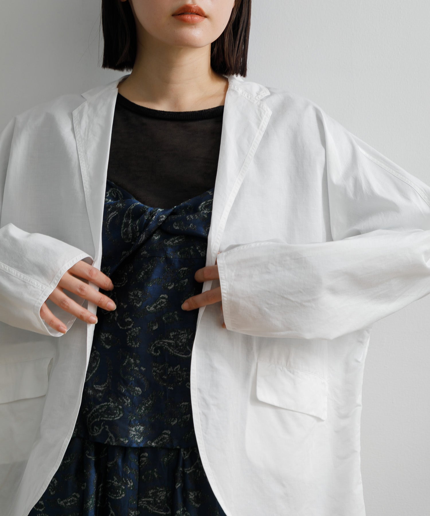 WOMEN】TICCA コットンリネンシャツジャケット – AMERICAN RAG CIE WOMEN】TICCA コットンリネンシャツジャケット – AMERICAN RAG CIE