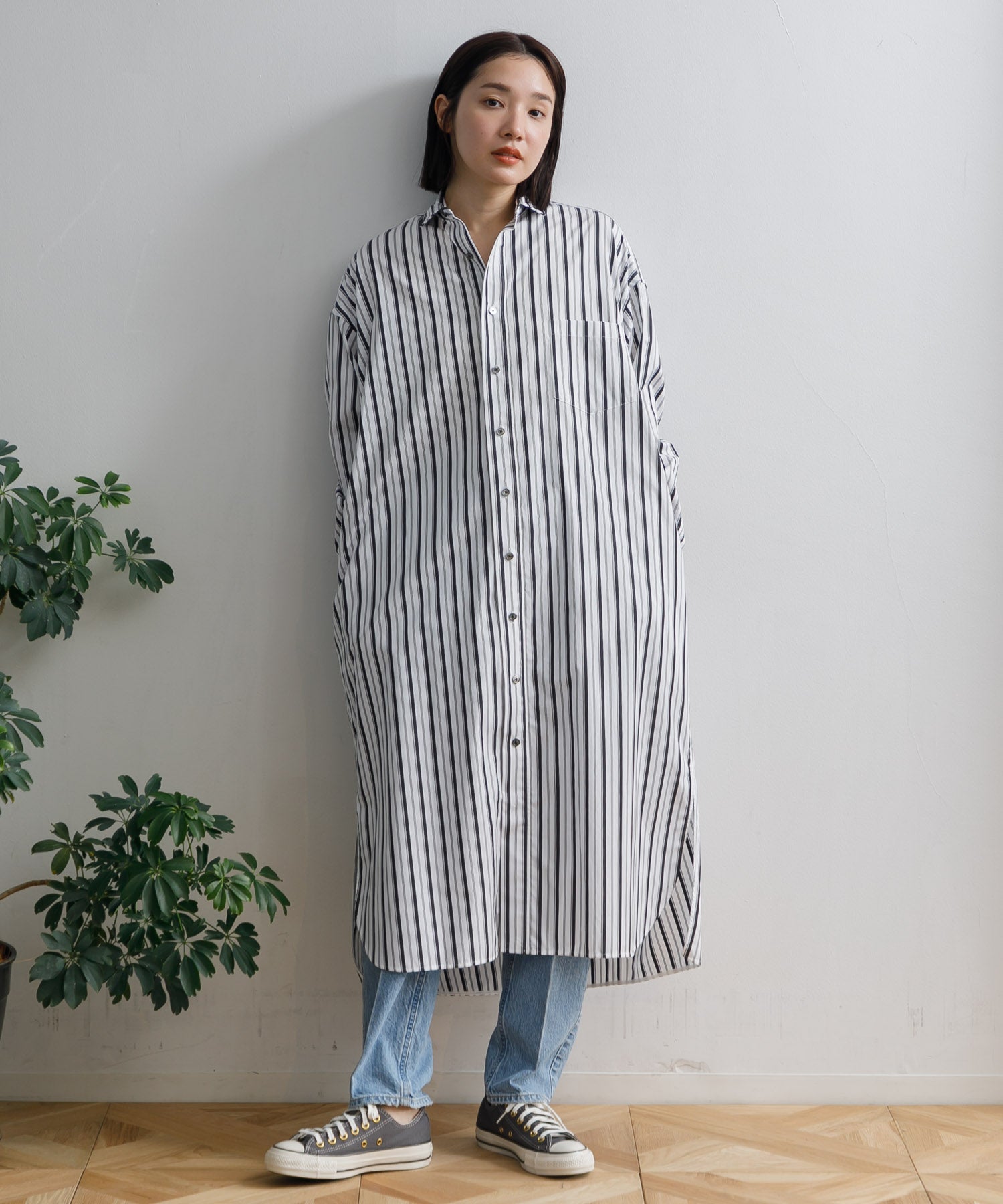 WOMEN】TICCA スクエアビッグシャツワンピース – AMERICAN RAG CIE
