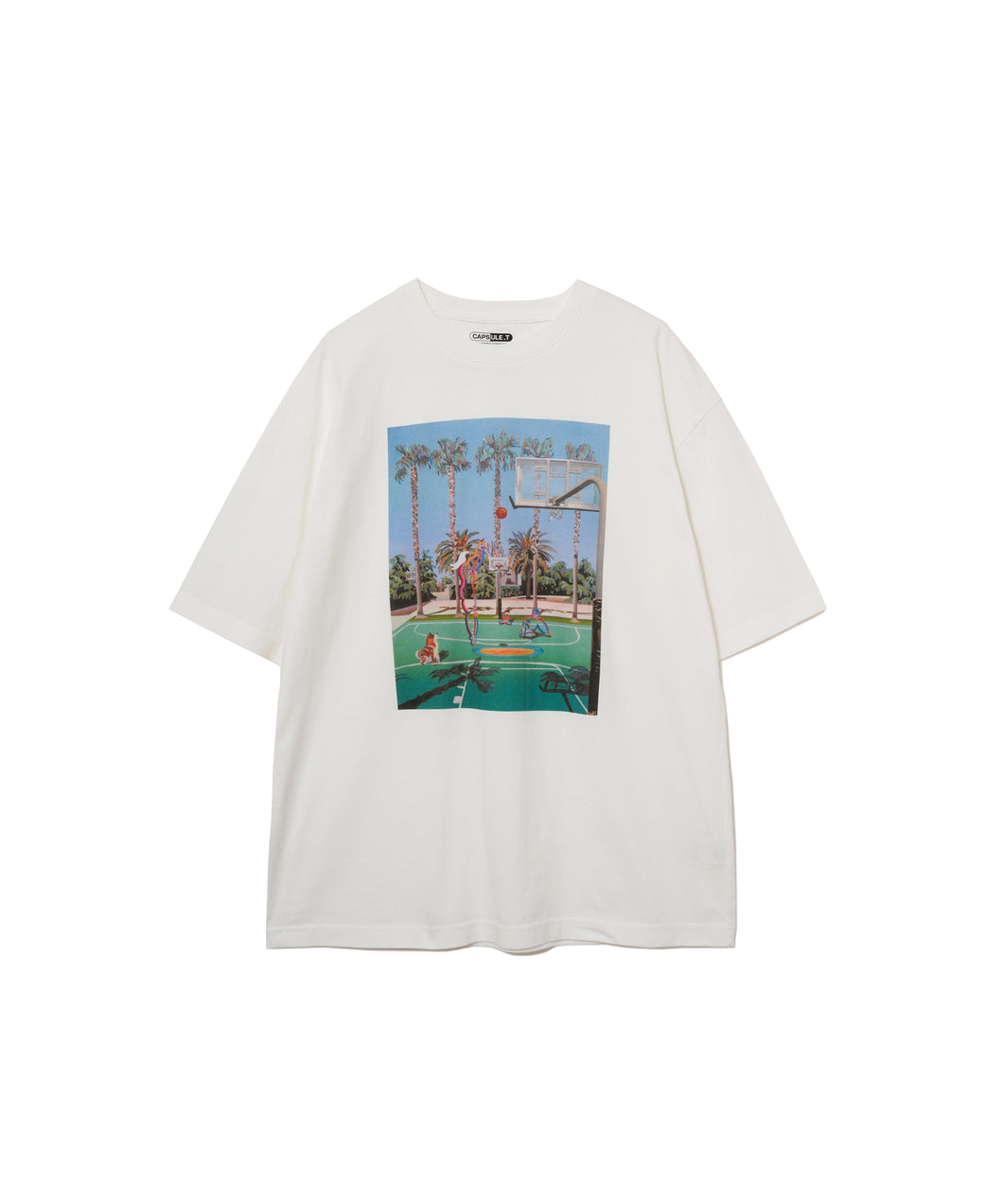【MEN , WOMEN】CAPSULE-T Yufi Basketball SS Tee