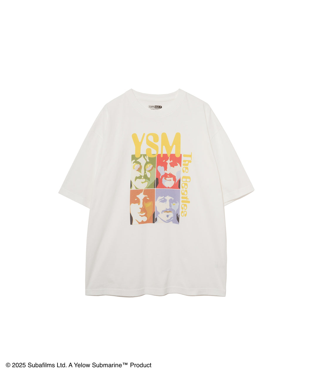 【MEN , WOMEN】CAPSULE-T The Beatles YSM Art logo SS Tee