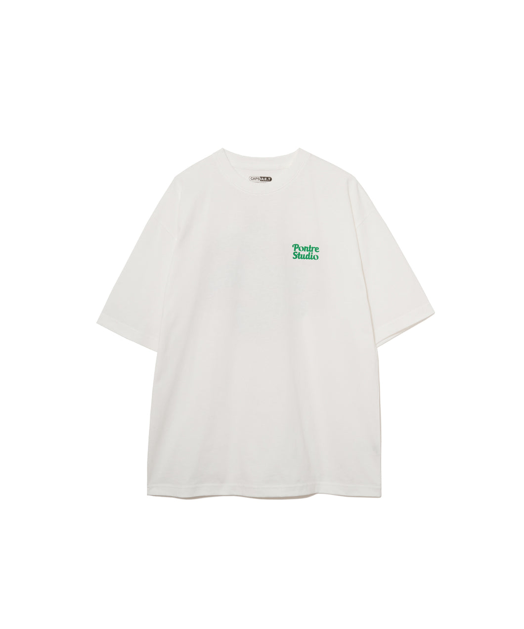 【MEN , WOMEN】CAPSULE-T Pontre Wave logo Tee