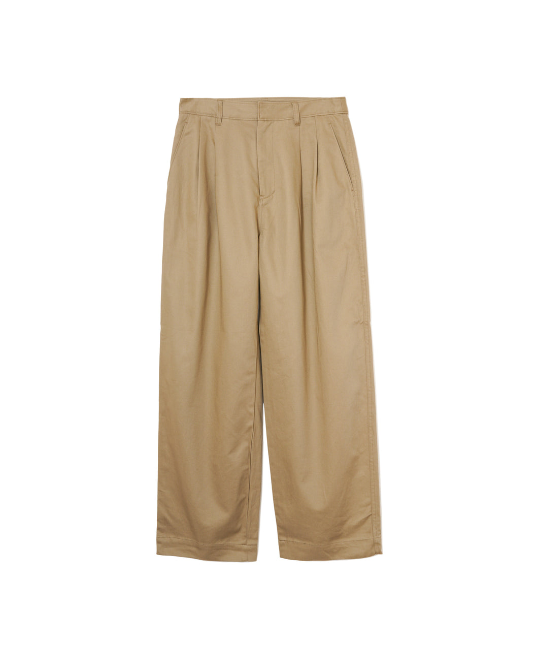 【WOMEN】upper hights 2TUCK WIDE CHINO PT