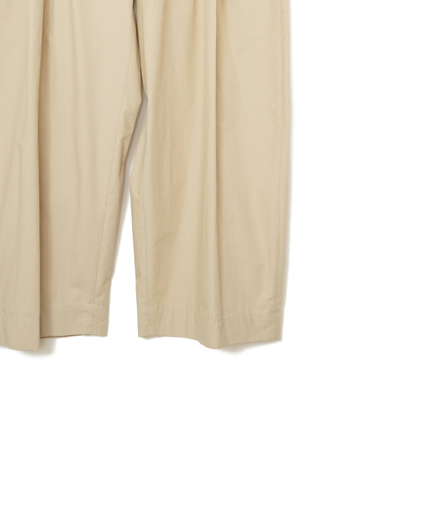 MEN】STUDIO NICHOLSON YALE - POWDER COTTON DOUBLE PLEAT VOLUME PANT –  AMERICAN RAG CIE