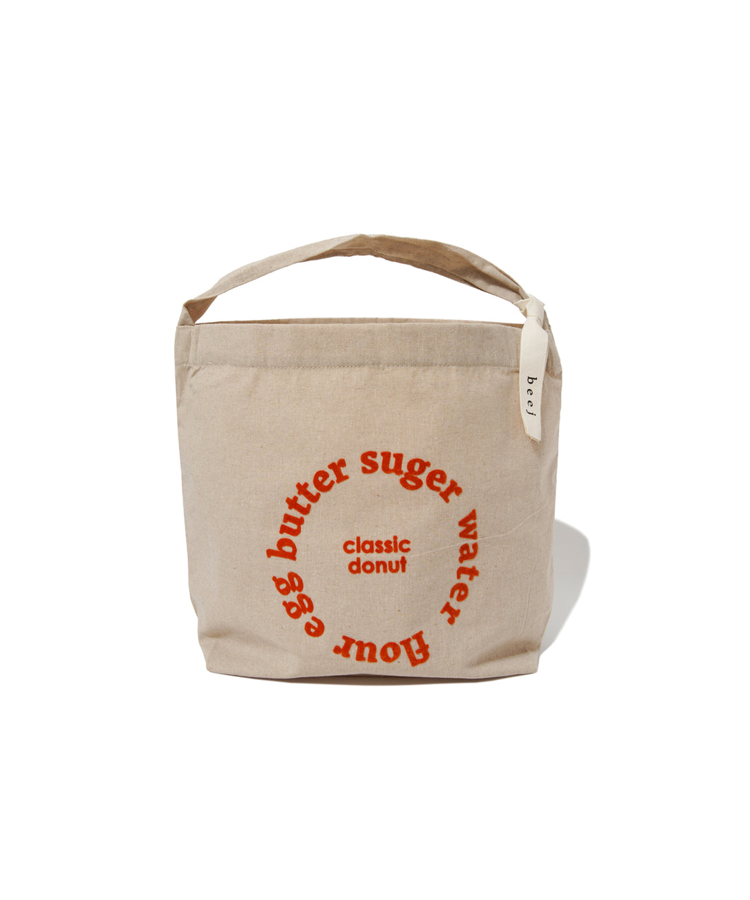 【WOMEN】beej sheeting bag_doughnut