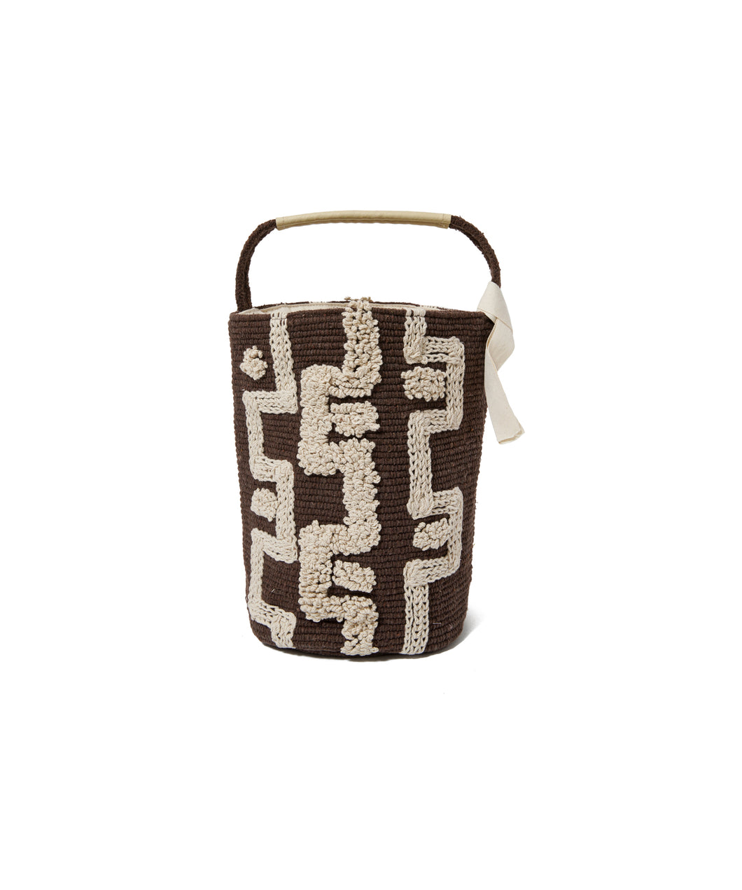 【WOMEN】beej EMB Basket tote bag