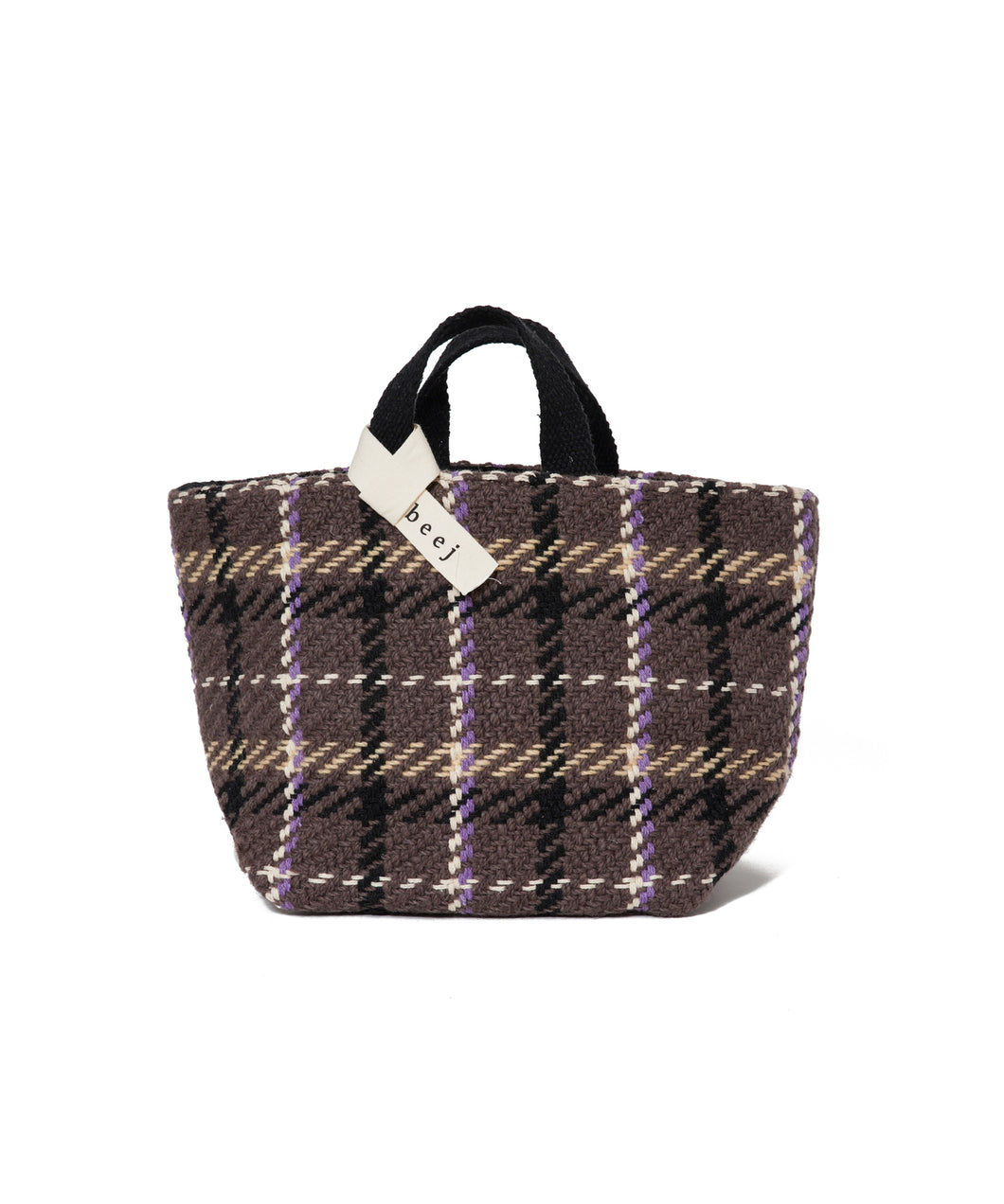 【WOMEN】beej wool woven tote bag