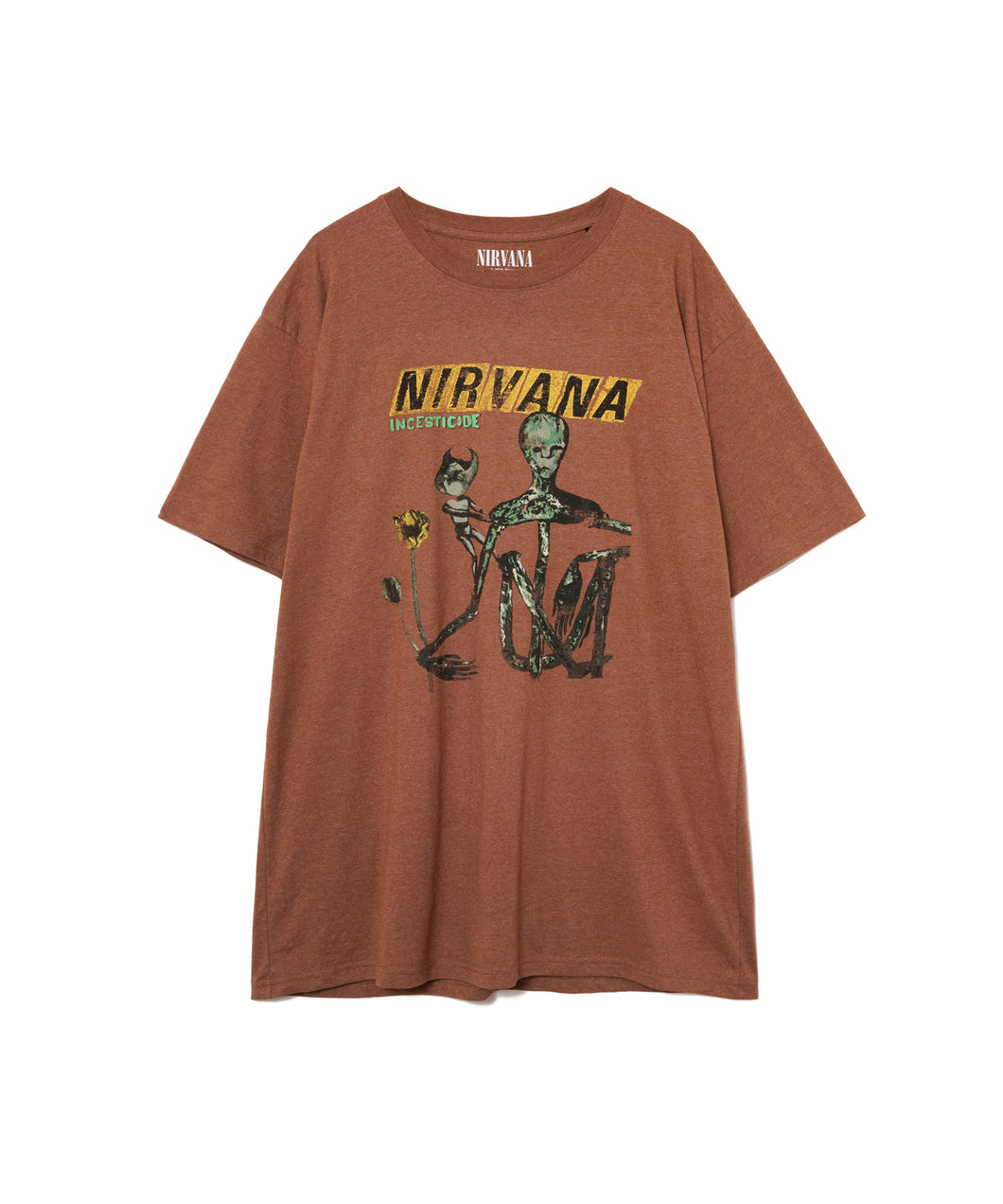 【MEN , WOMEN】SAWS US TEE NIRVANA INCESTICIDE