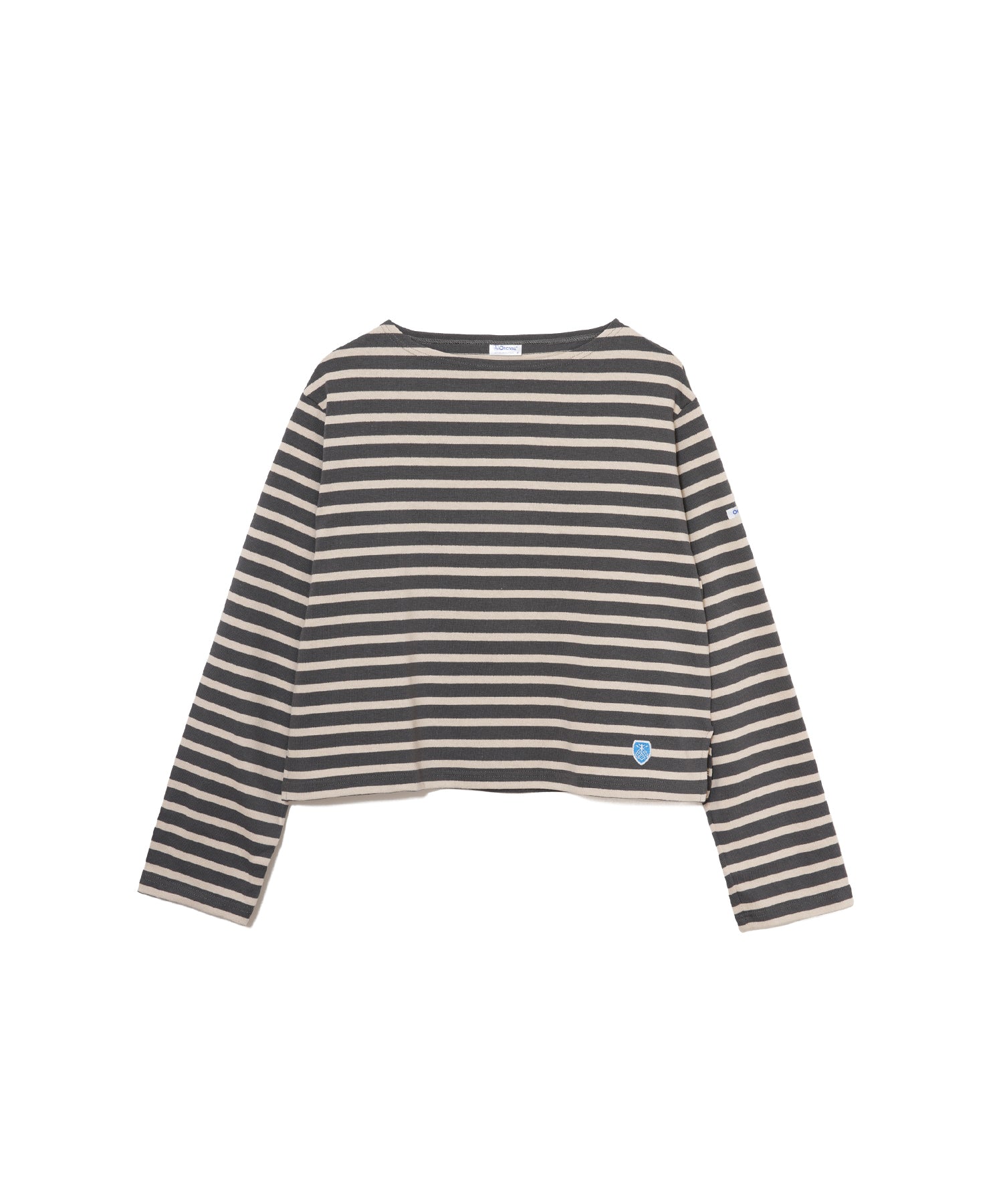 WOMEN】ORCIVAL BOAT NECK L/S CROPPED P.O. – AMERICAN RAG CIE
