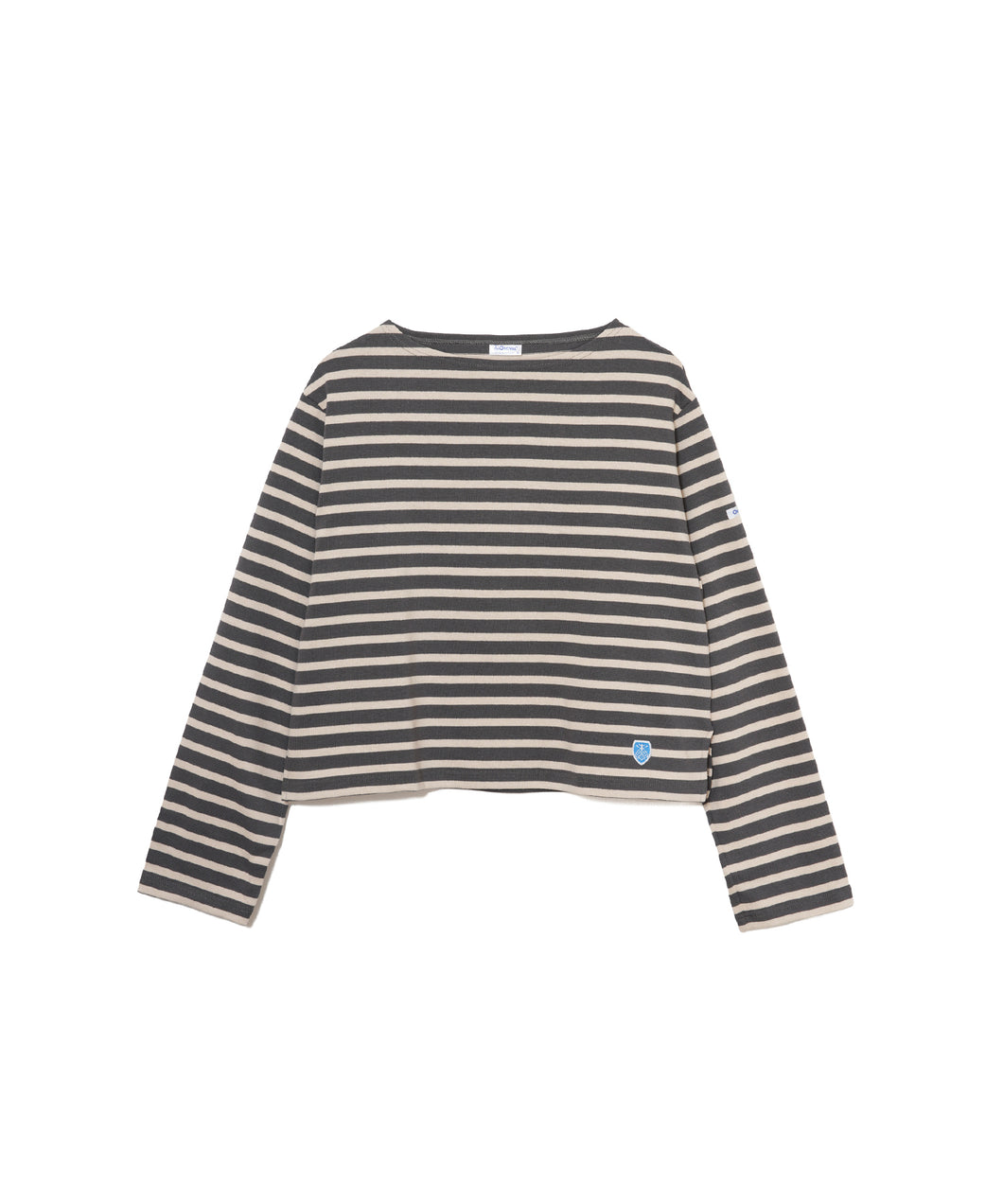 【WOMEN】ORCIVAL BOAT NECK L/S CROPPED P.O.